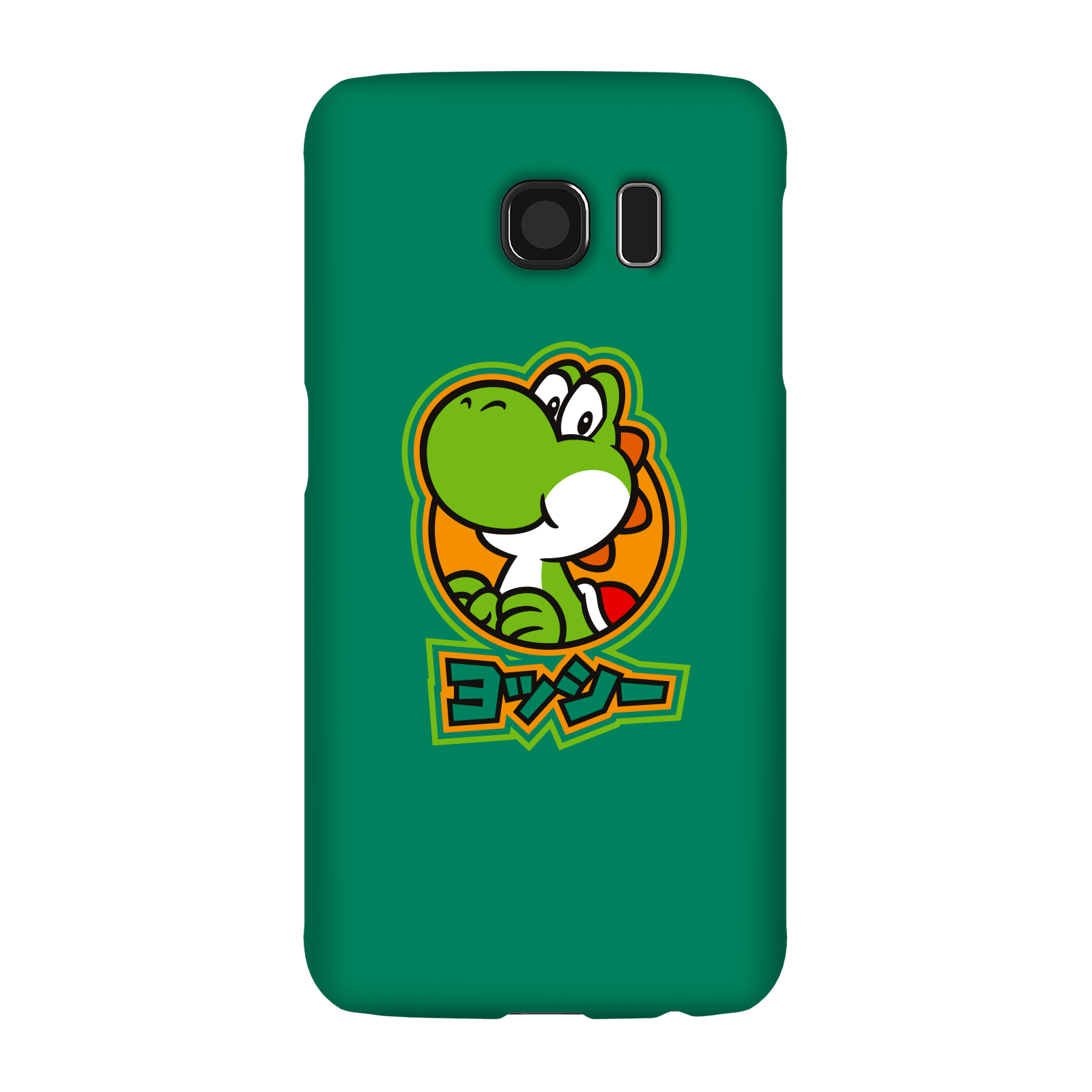 Nintendo Super Mario Yoshi Kanji Phone Case - Samsung S6 - Snap Case - Gloss