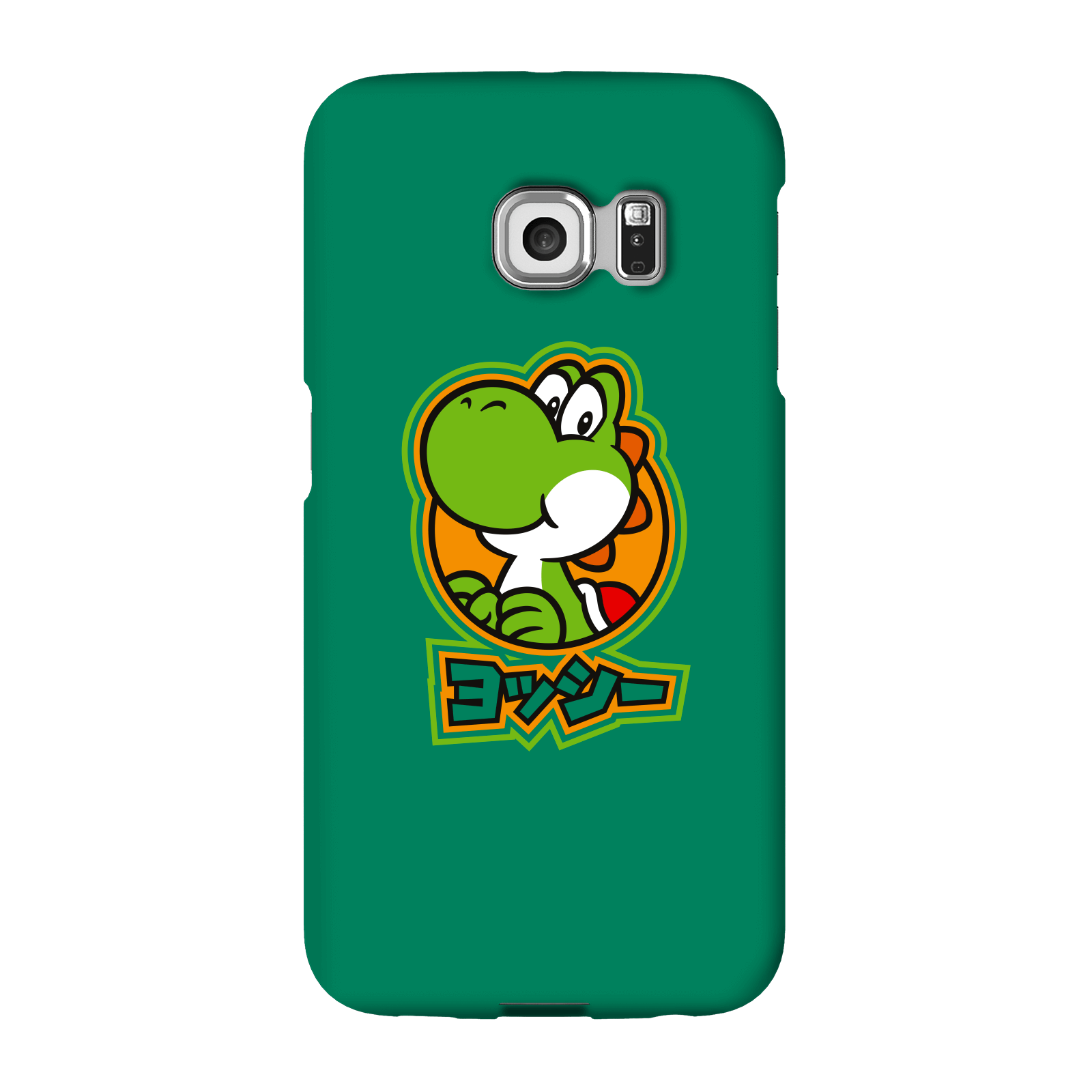 Nintendo Super Mario Yoshi Kanji Phone Case - Samsung S6 Edge - Snap Case - Gloss