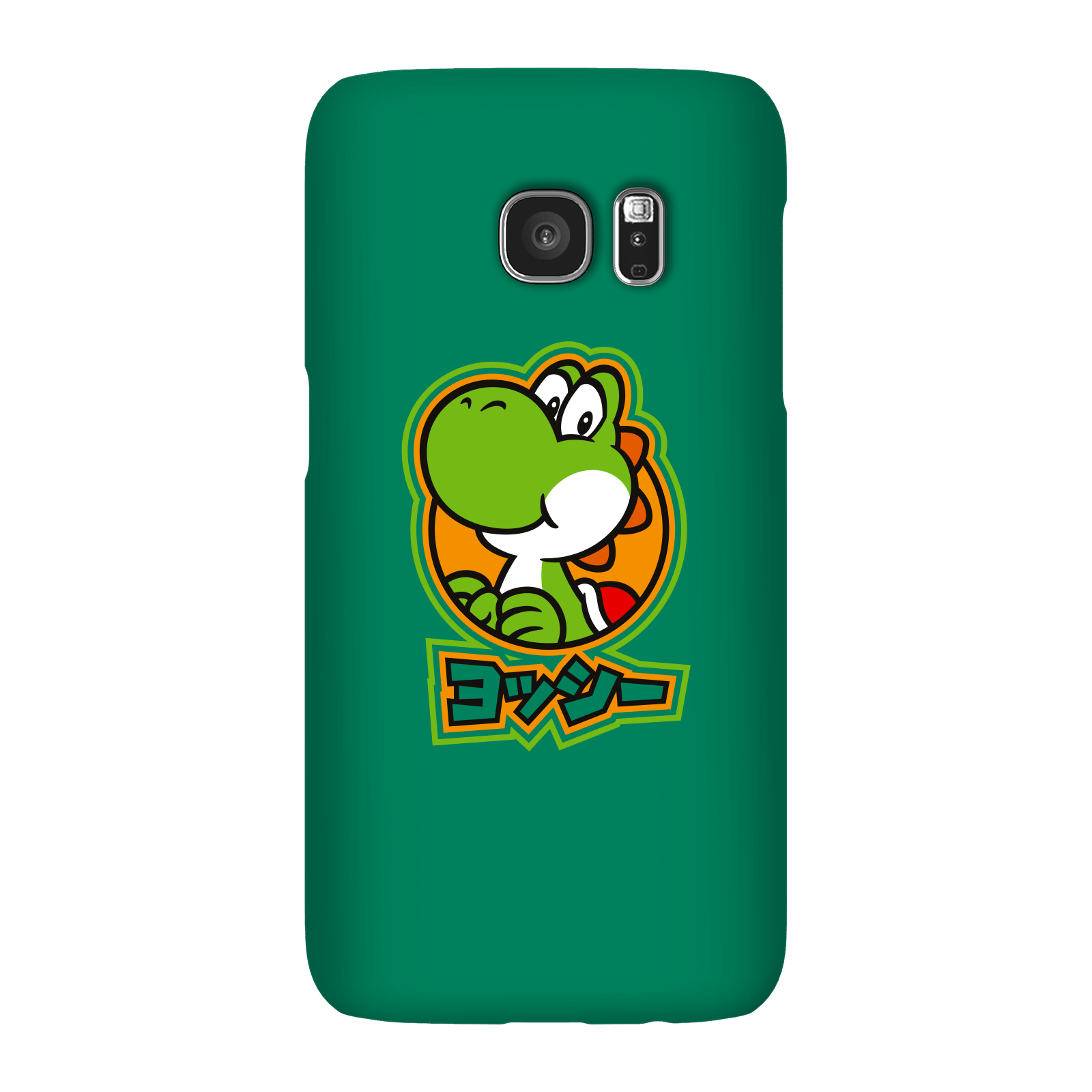 Nintendo Super Mario Yoshi Kanji Phone Case - Samsung S7 - Snap Case - Gloss
