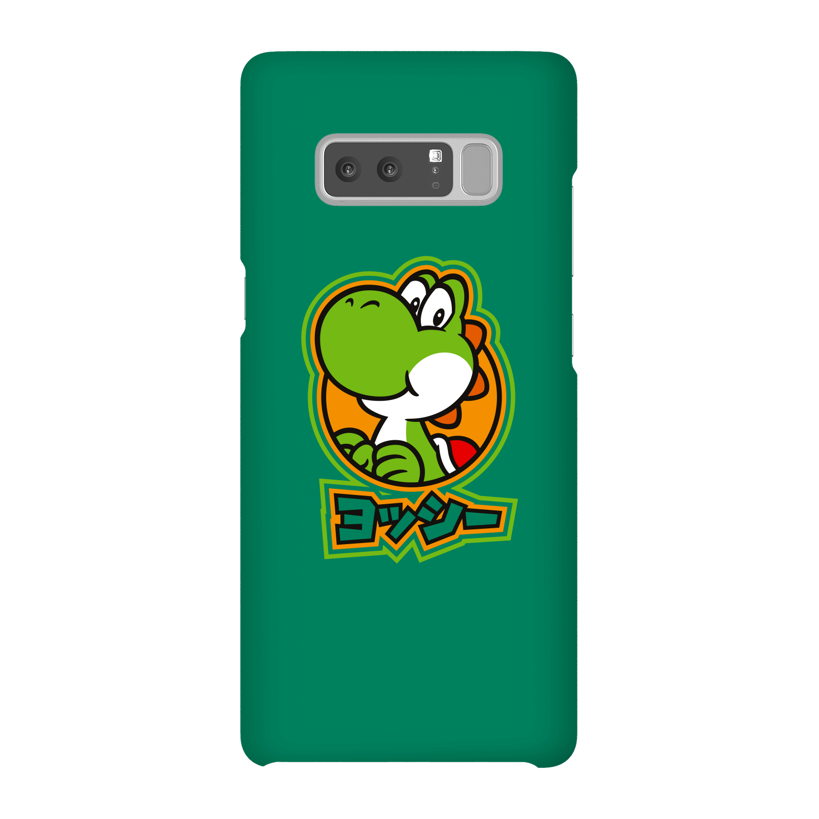 Nintendo Super Mario Yoshi Kanji Phone Case - Samsung Note 8 - Snap Case - Gloss