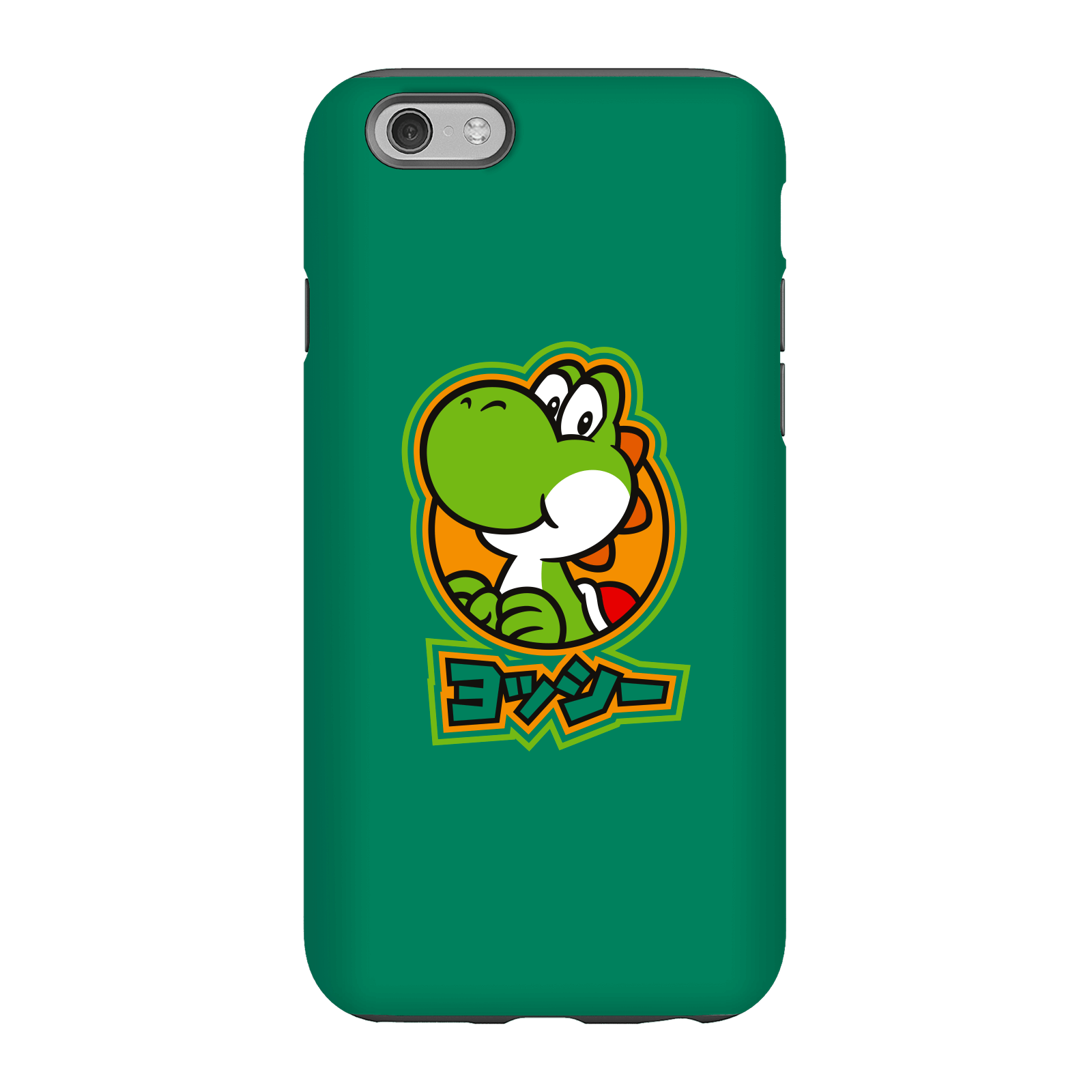 Nintendo Super Mario Yoshi Kanji Phone Case - iPhone 6S - Tough Case - Gloss