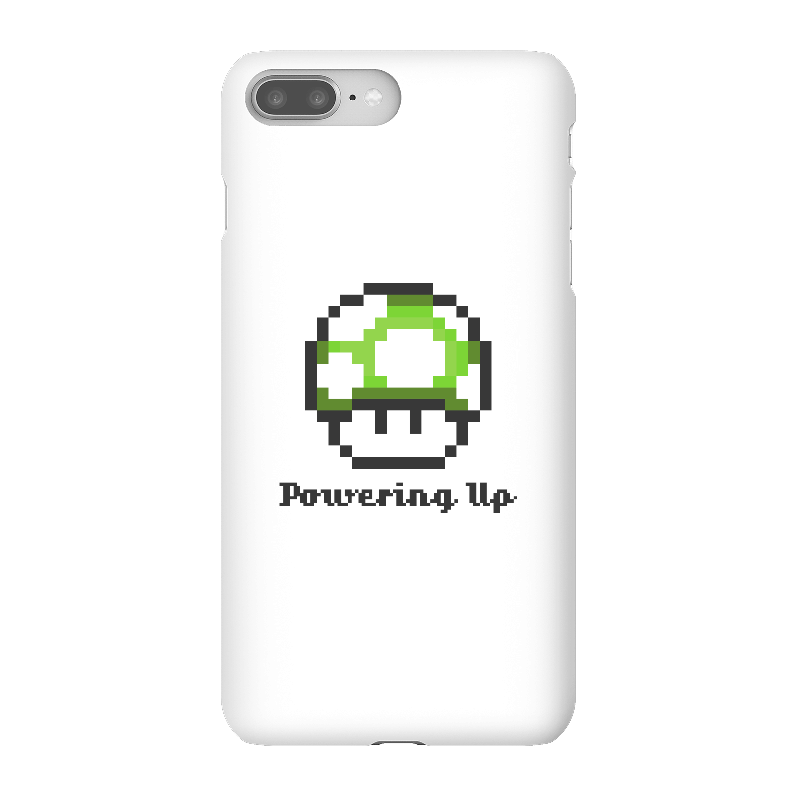 

Coque Smartphone Powering Up - Super Mario Nintendo pour iPhone et Android - iPhone 8 Plus - Coque Simple Matte