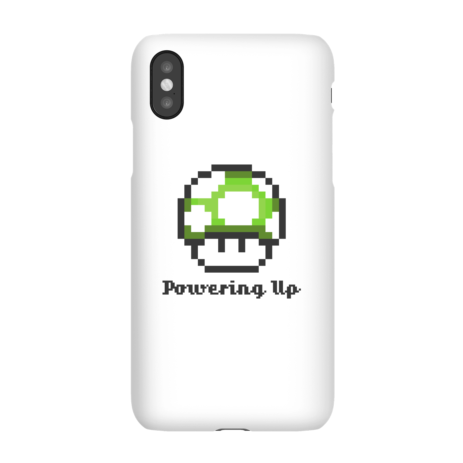 

Coque Smartphone Powering Up - Super Mario Nintendo pour iPhone et Android - iPhone X - Coque Simple Vernie