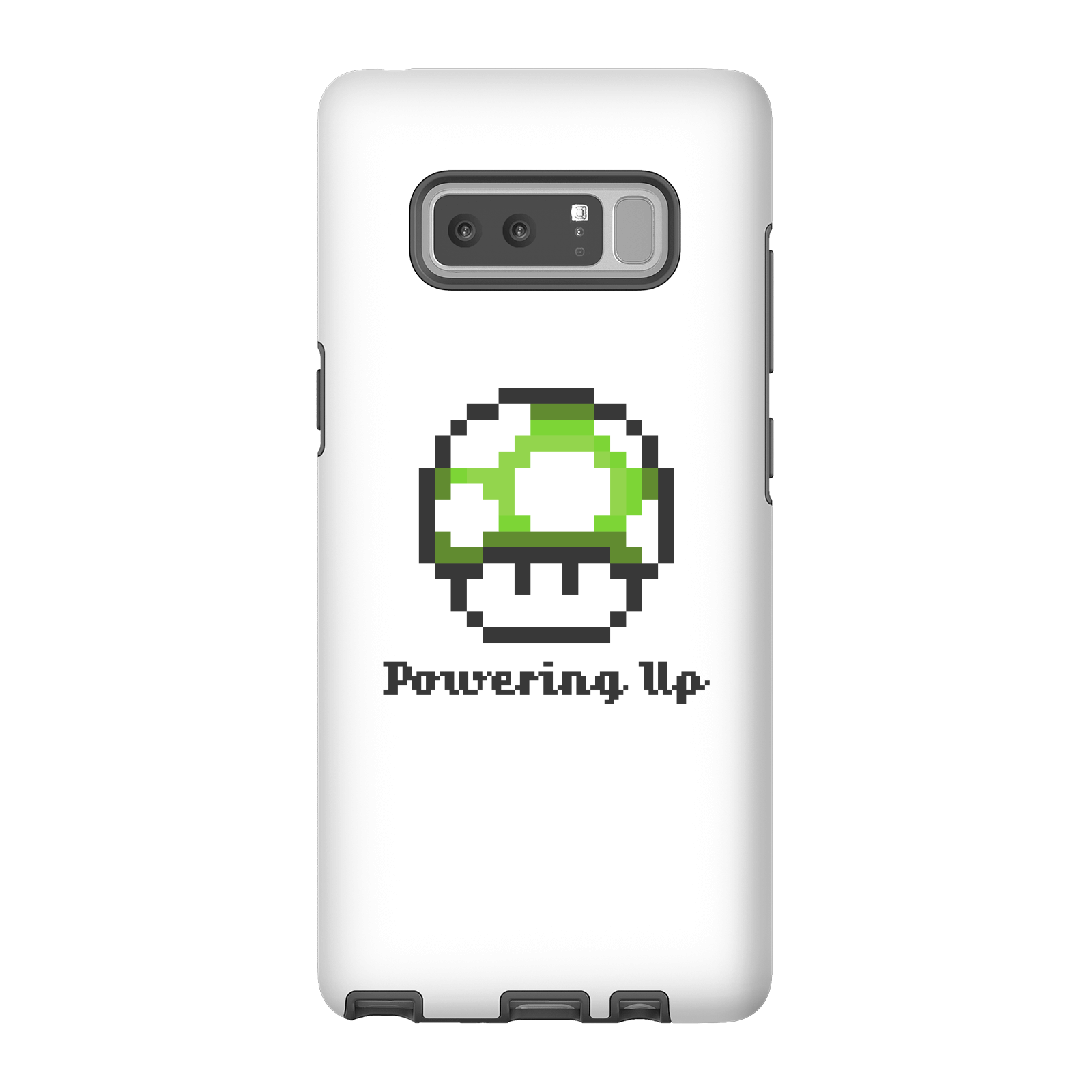 

Coque Smartphone Powering Up - Super Mario Nintendo pour iPhone et Android - Samsung Note 8 - Coque Double Vernie