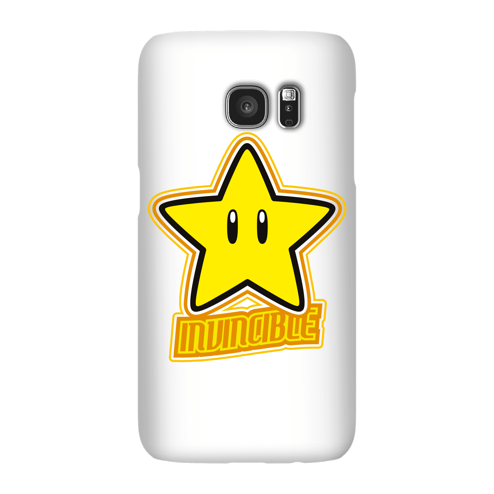 

Coque Smartphone Invincible - Super Mario Nintendo pour iPhone et Android - Samsung S7 - Coque Simple Vernie