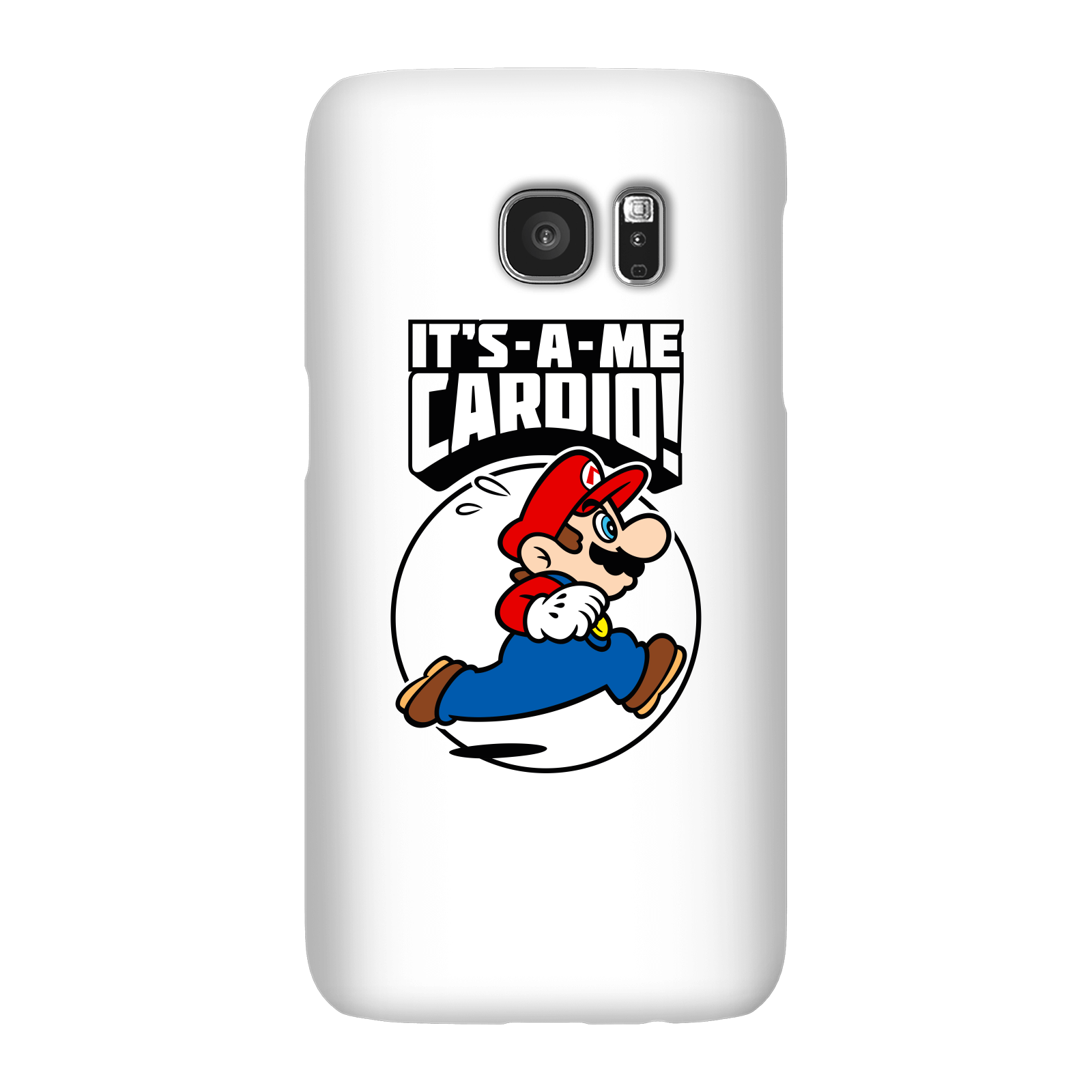 

Coque Smartphone Super Mario Cardio - Nintendo pour iPhone et Android - Samsung S7 - Coque Simple Matte