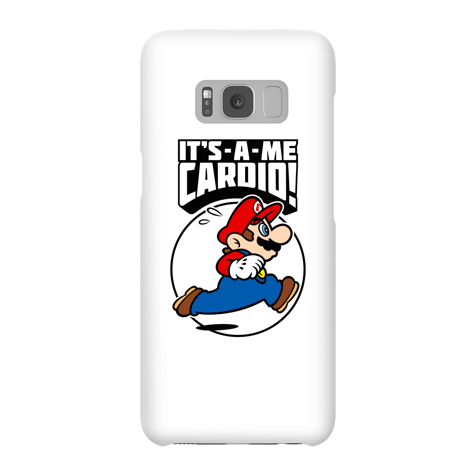 

Coque Smartphone Super Mario Cardio - Nintendo pour iPhone et Android - Samsung S8 - Coque Simple Matte