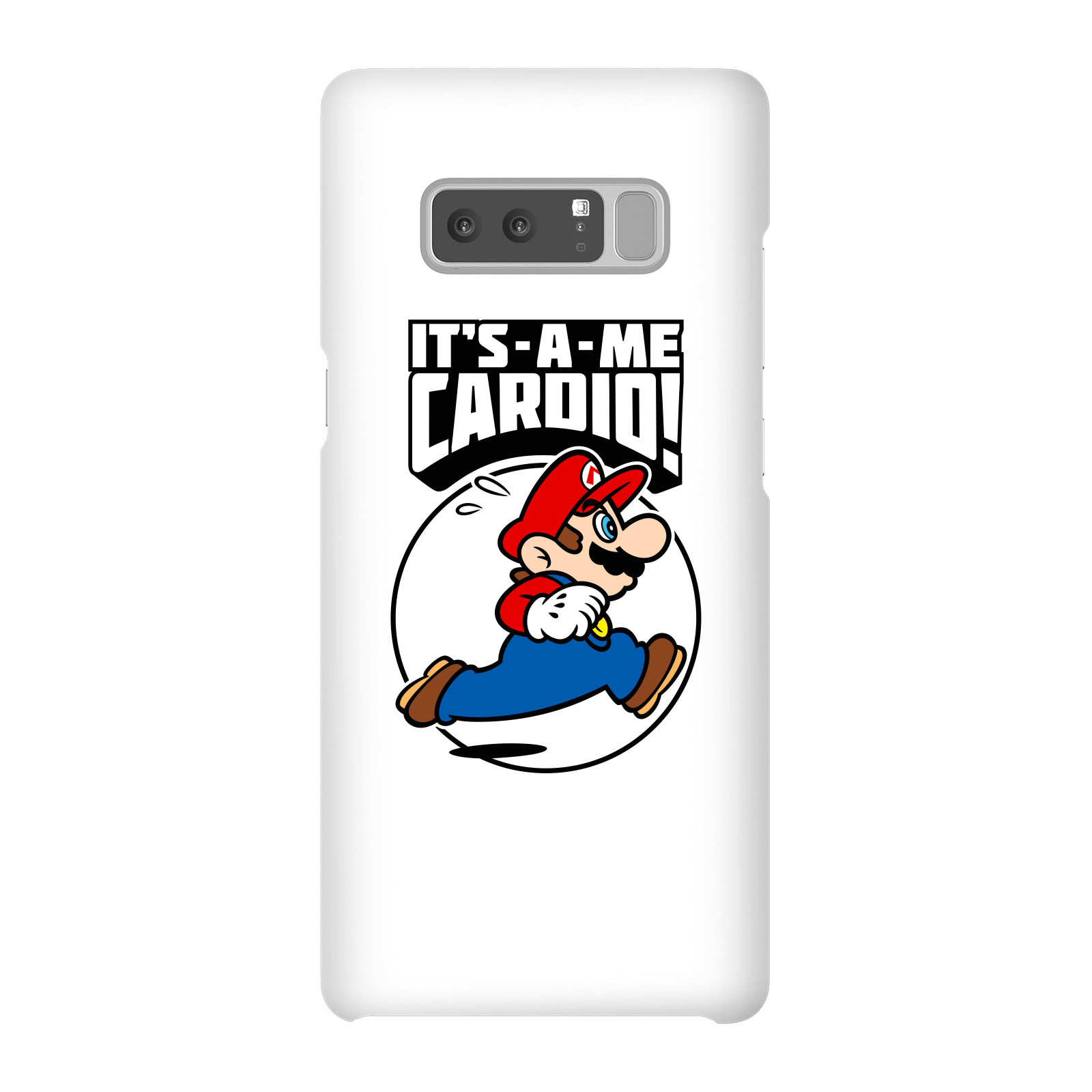 

Coque Smartphone Super Mario Cardio - Nintendo pour iPhone et Android - Samsung Note 8 - Coque Simple Matte