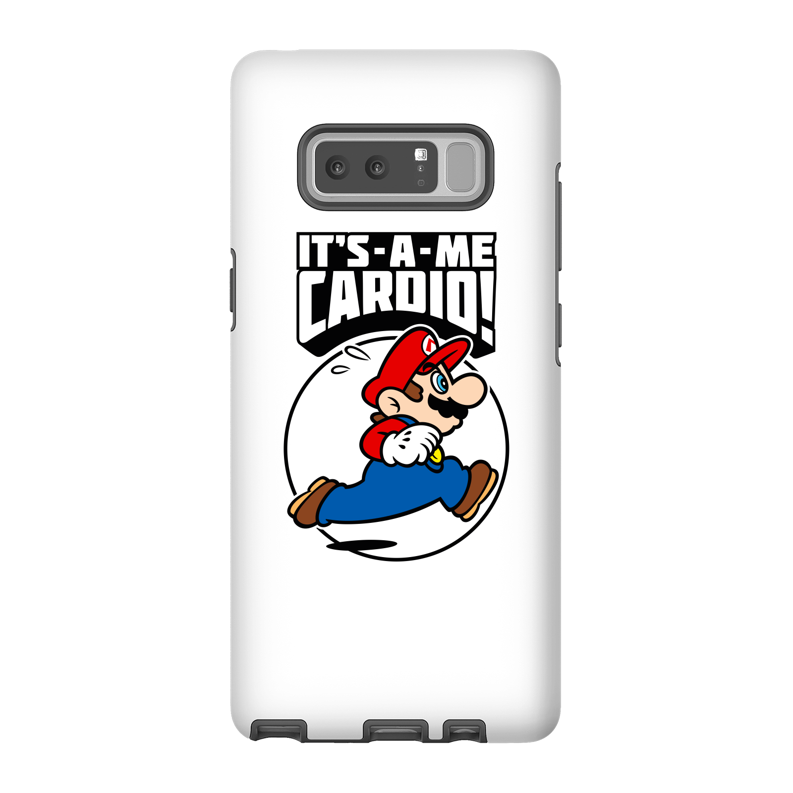 

Coque Smartphone Super Mario Cardio - Nintendo pour iPhone et Android - Samsung Note 8 - Coque Double Épaisseur Matte