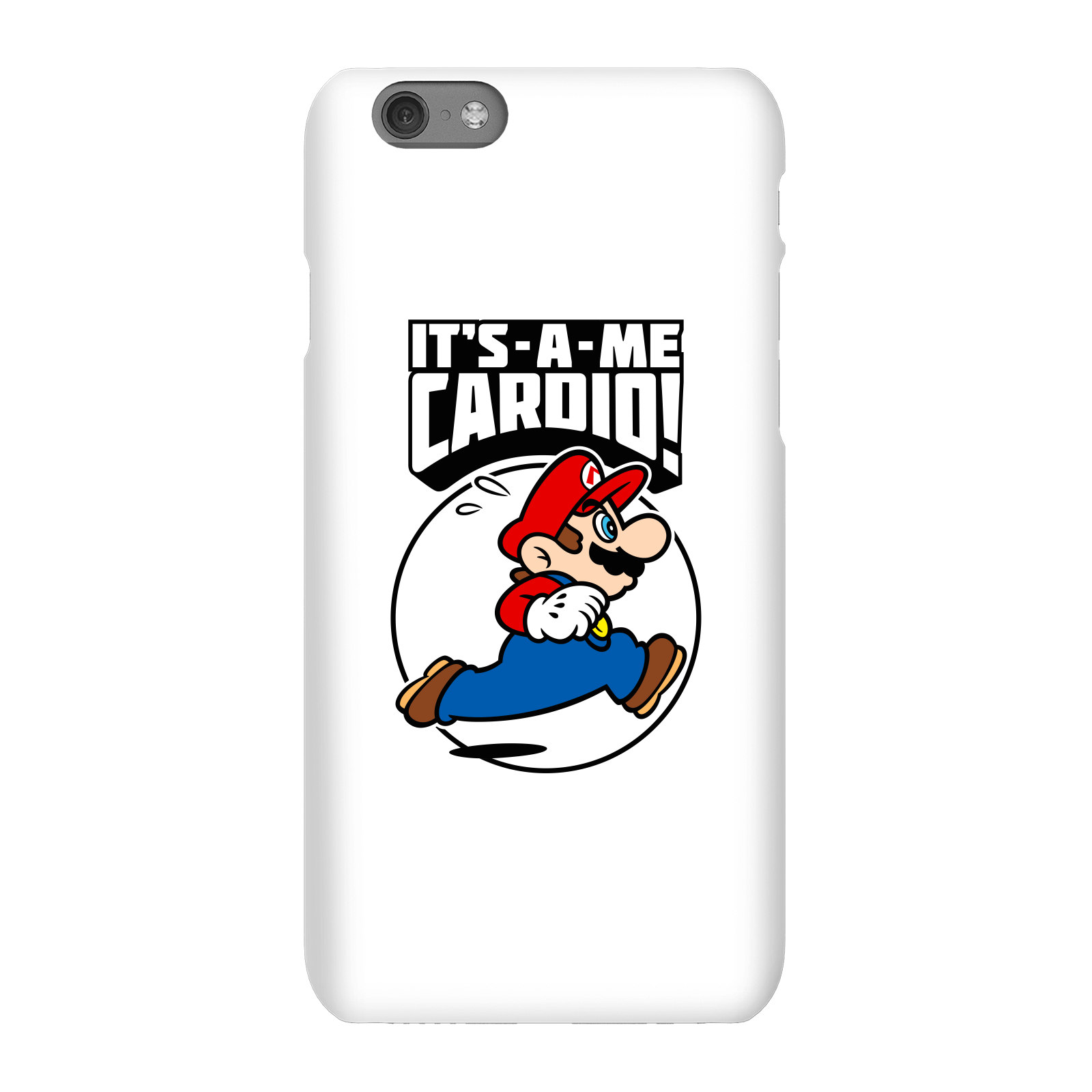 

Coque Smartphone Super Mario Cardio - Nintendo pour iPhone et Android - iPhone 6S - Coque Simple Vernie