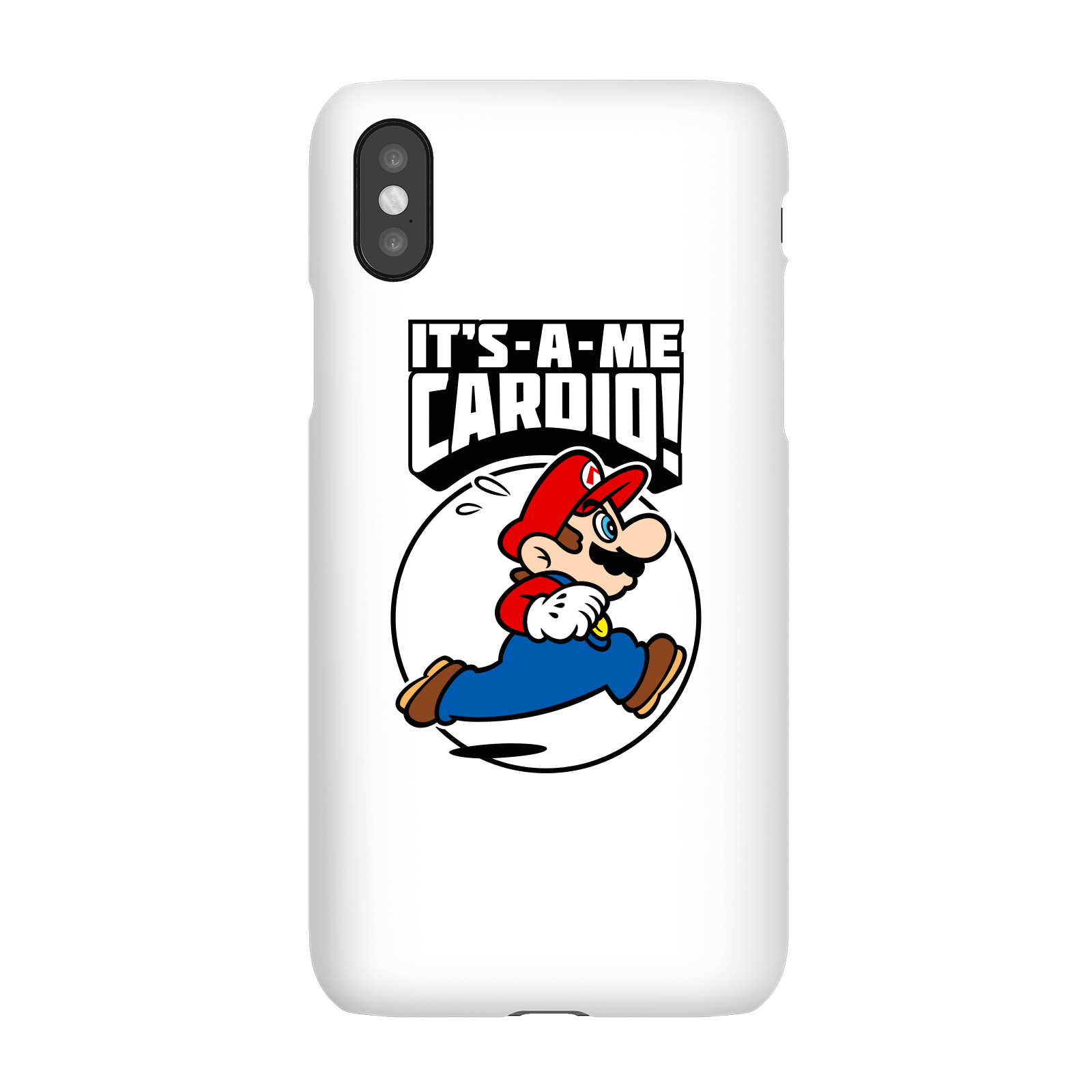 

Coque Smartphone Super Mario Cardio - Nintendo pour iPhone et Android - iPhone X - Coque Simple Vernie