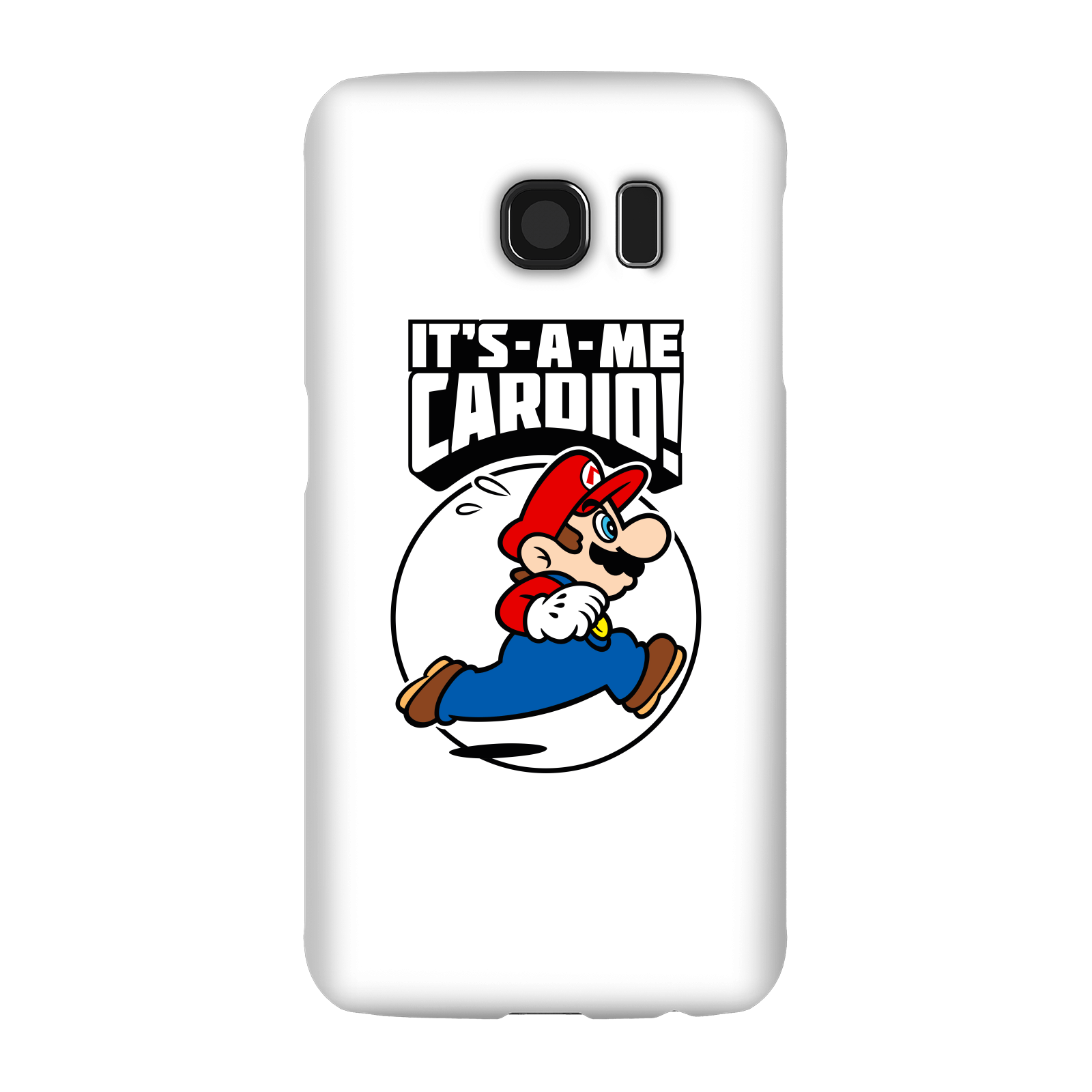 

Coque Smartphone Super Mario Cardio - Nintendo pour iPhone et Android - Samsung S6 - Coque Simple Vernie