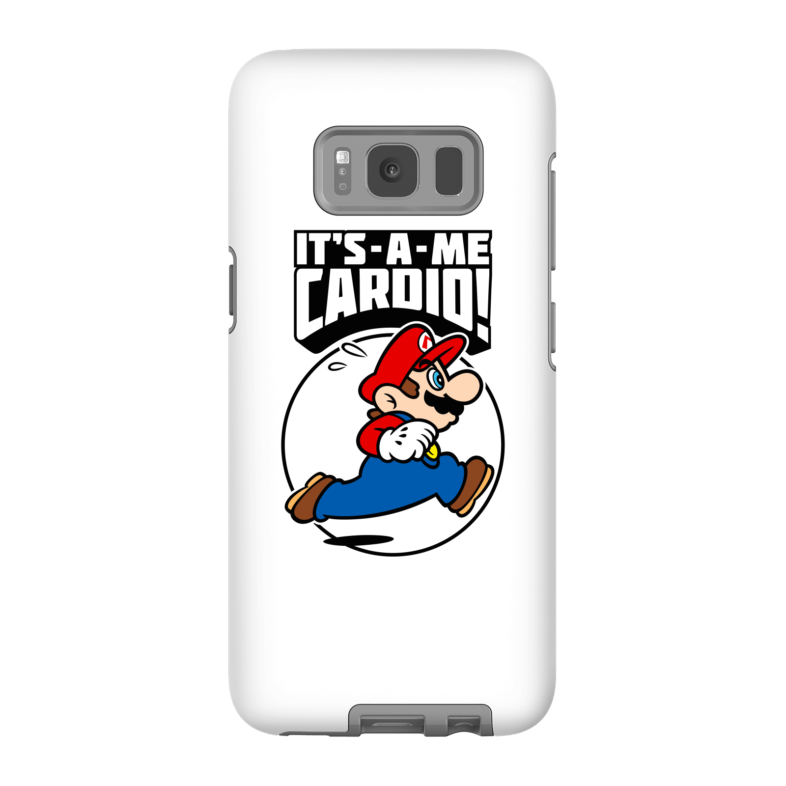 

Coque Smartphone Super Mario Cardio - Nintendo pour iPhone et Android - Samsung S8 - Coque Double Vernie