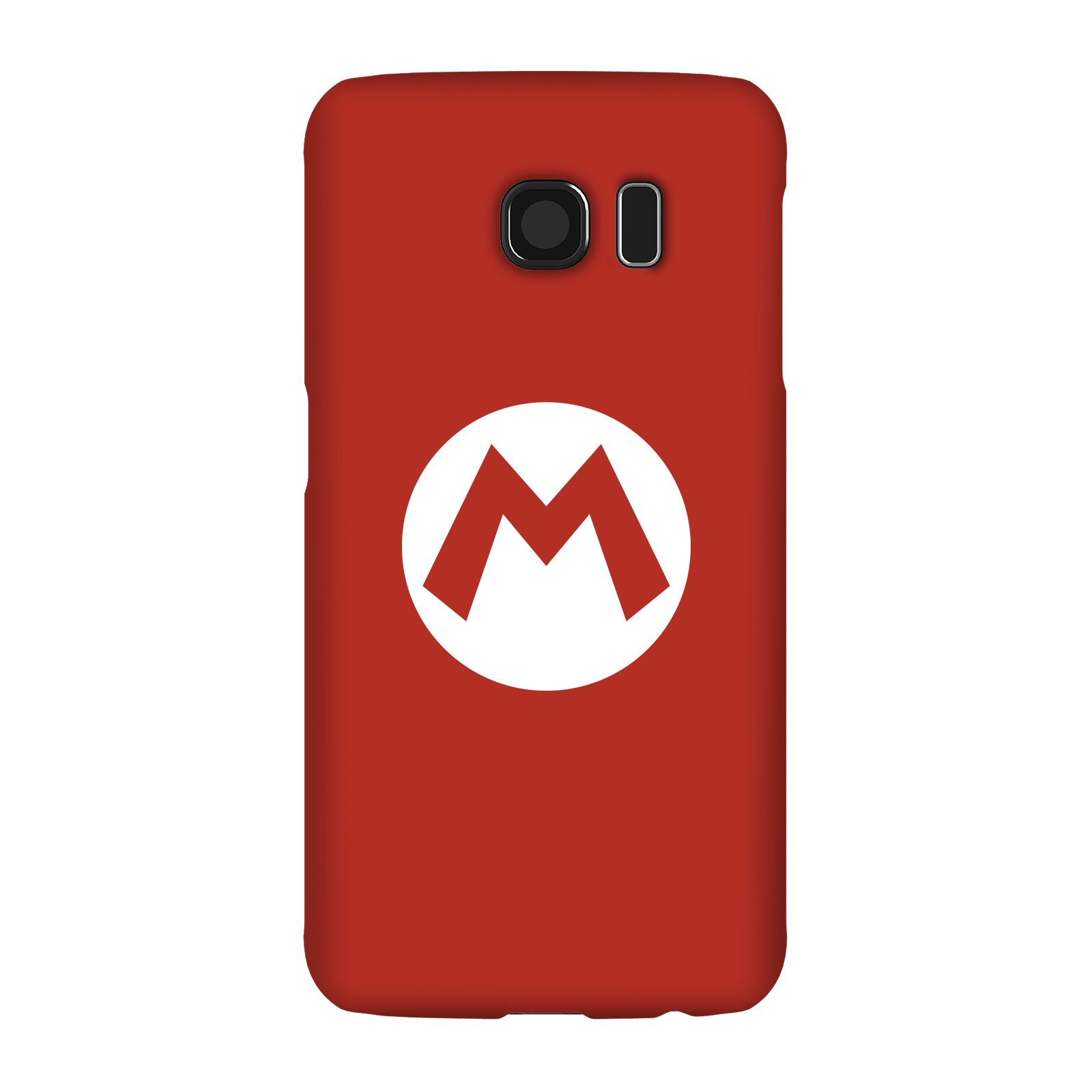 Nintendo Super Mario Mario Logo Phone Case - Samsung S6 - Snap Case - Matte