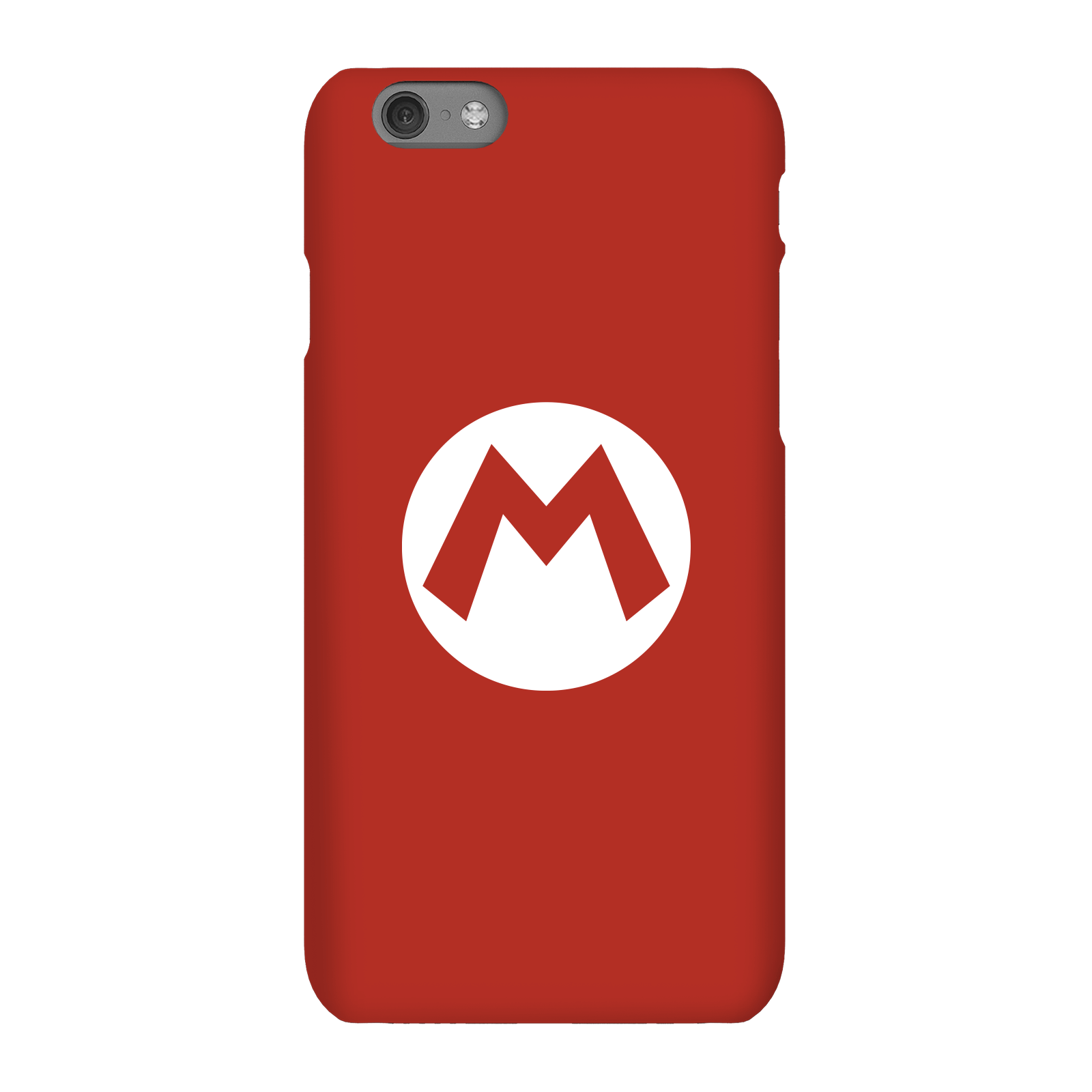 Nintendo Super Mario Mario Logo Phone Case - iPhone 6S - Snap Case - Gloss