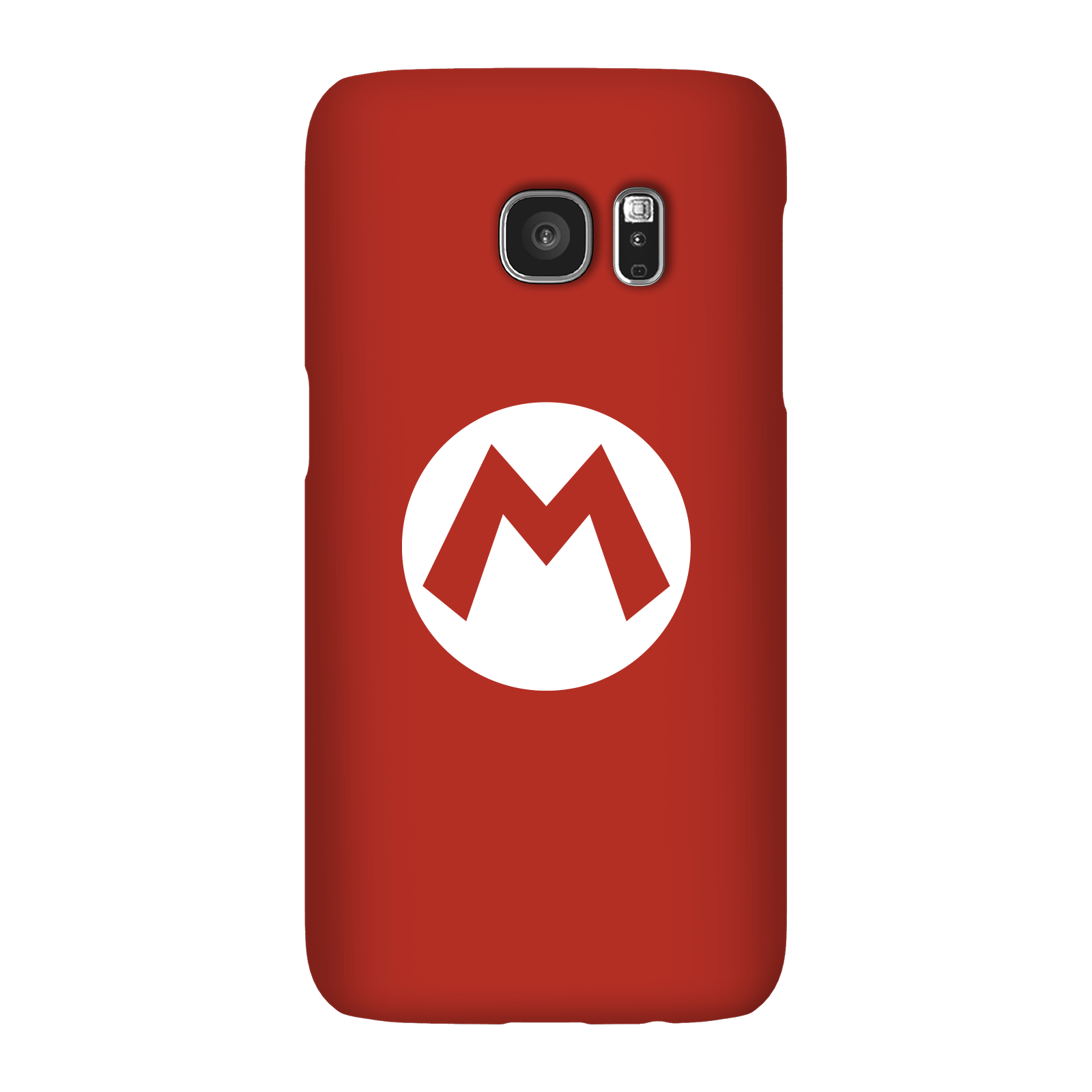 Nintendo Super Mario Mario Logo Phone Case - Samsung S7 - Snap Case - Gloss