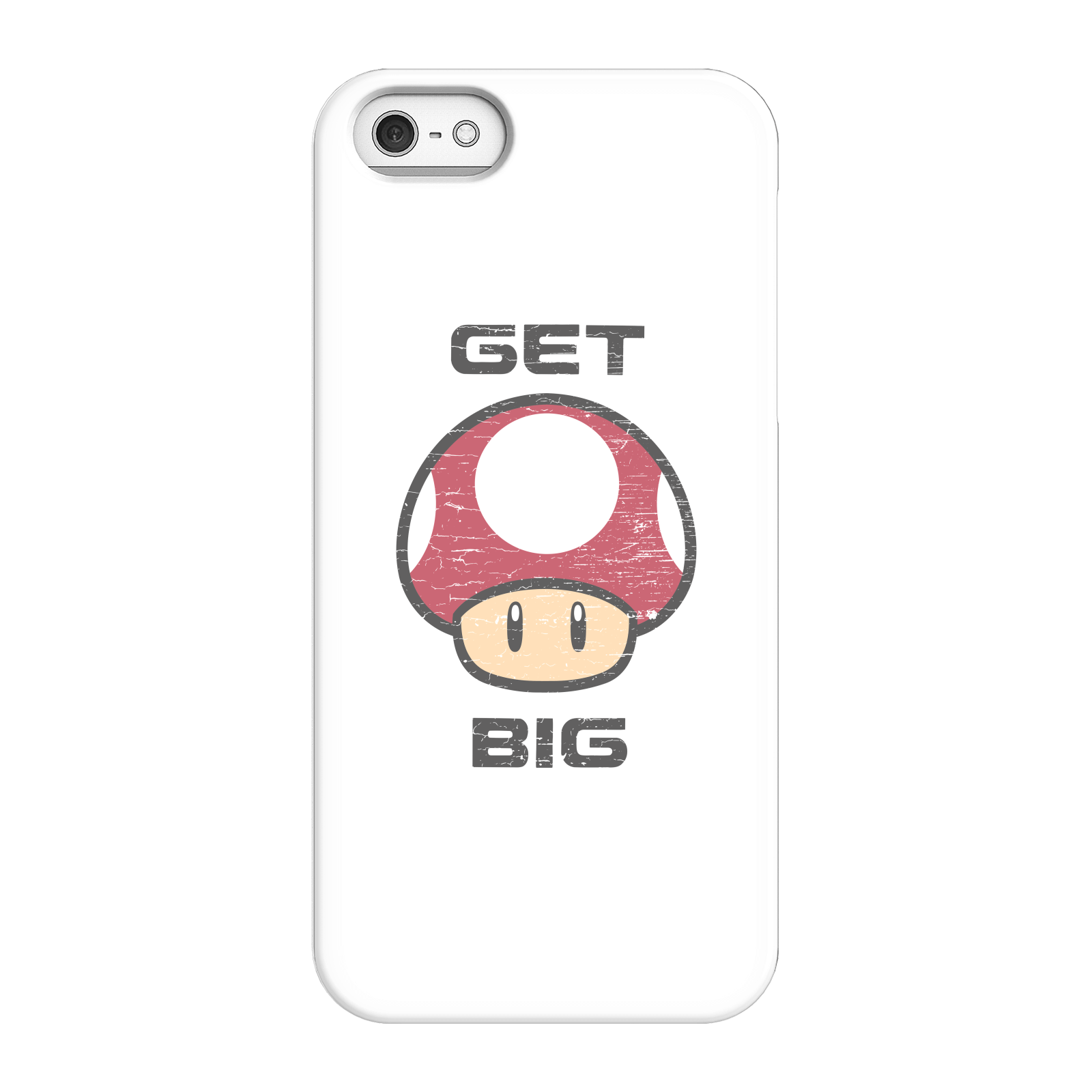 

Coque Smartphone Get Big Mushroom - Super Mario Nintendo pour iPhone et Android - iPhone 5/5s - Coque Simple Vernie