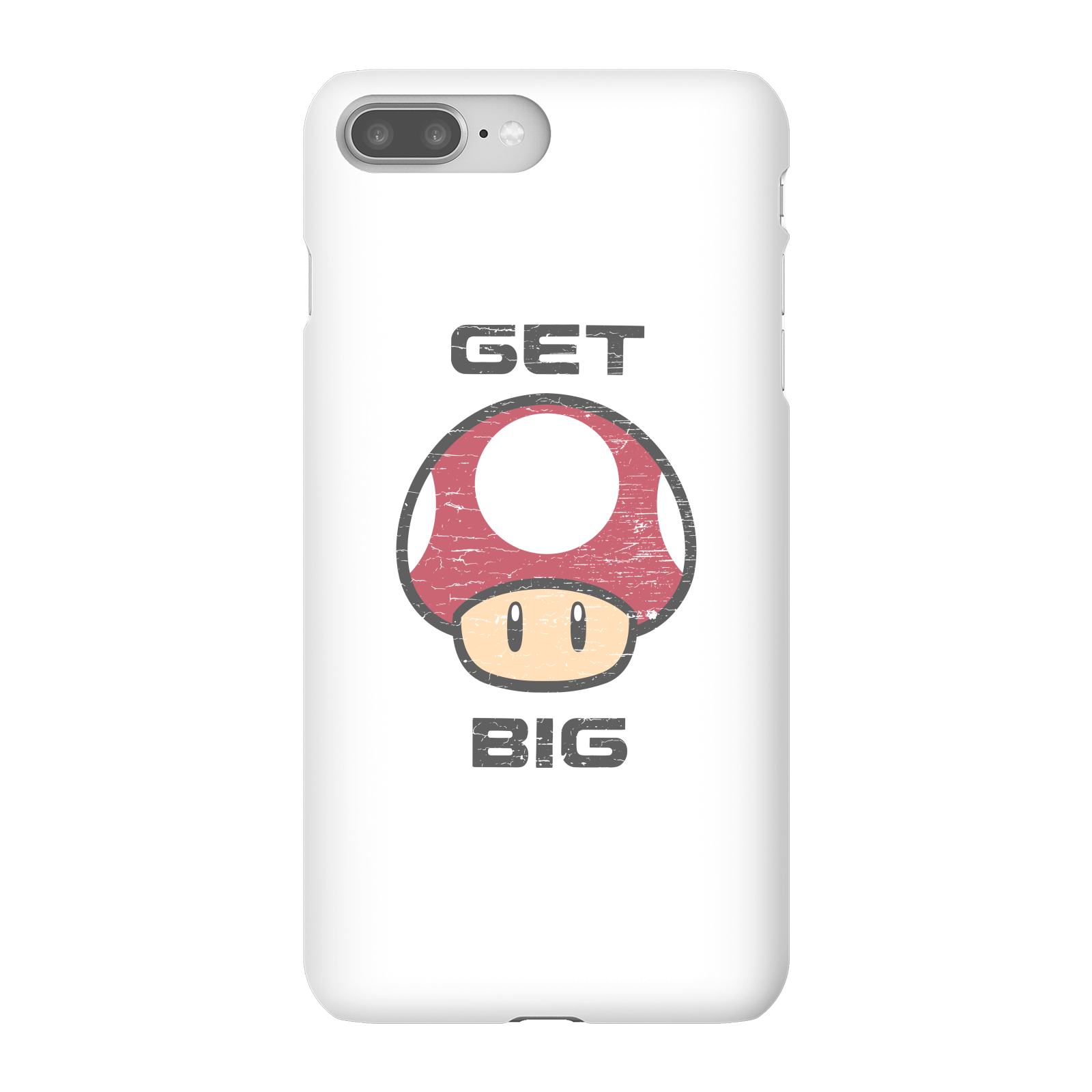 

Coque Smartphone Get Big Mushroom - Super Mario Nintendo pour iPhone et Android - iPhone 8 Plus - Coque Simple Vernie
