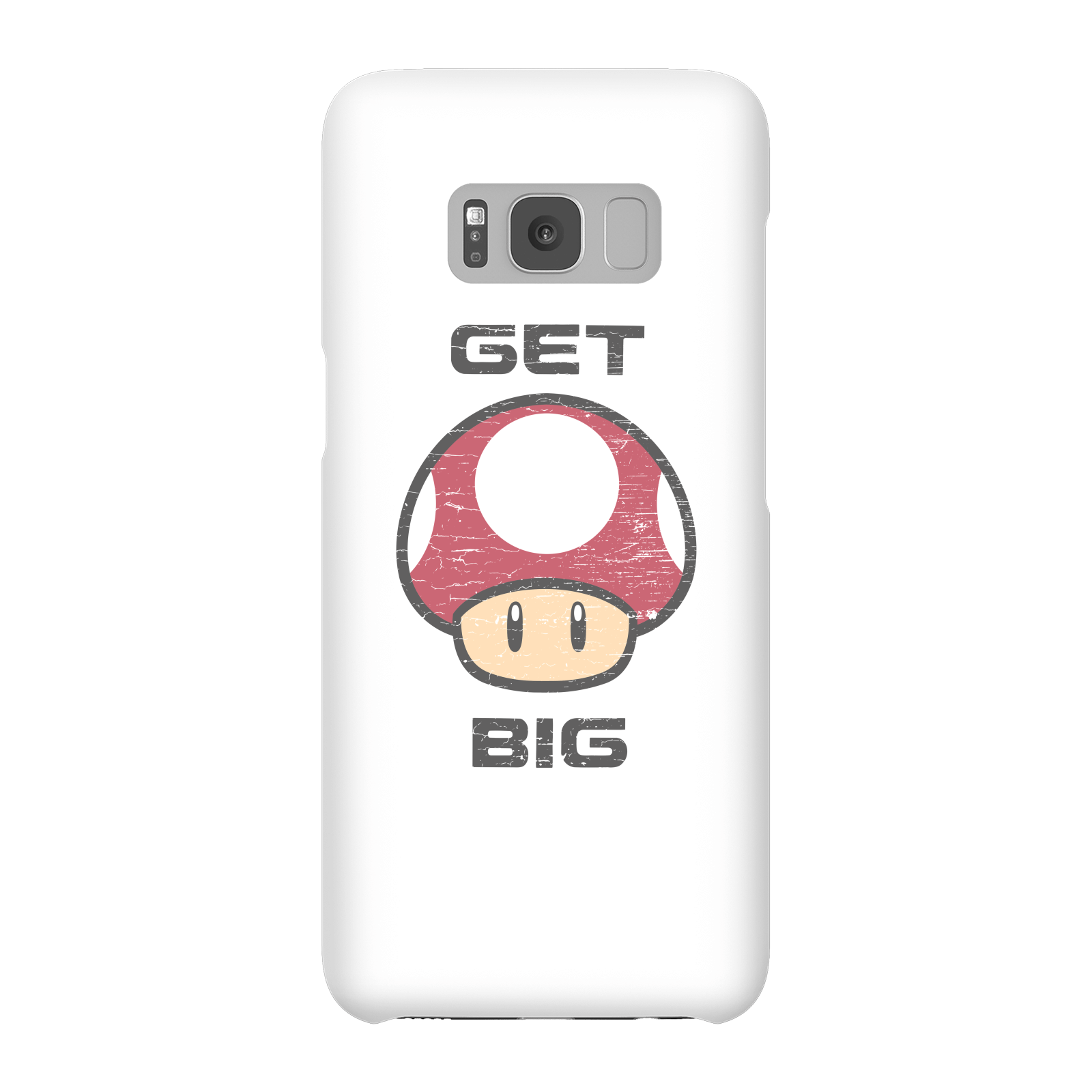

Coque Smartphone Get Big Mushroom - Super Mario Nintendo pour iPhone et Android - Samsung S8 - Coque Simple Vernie