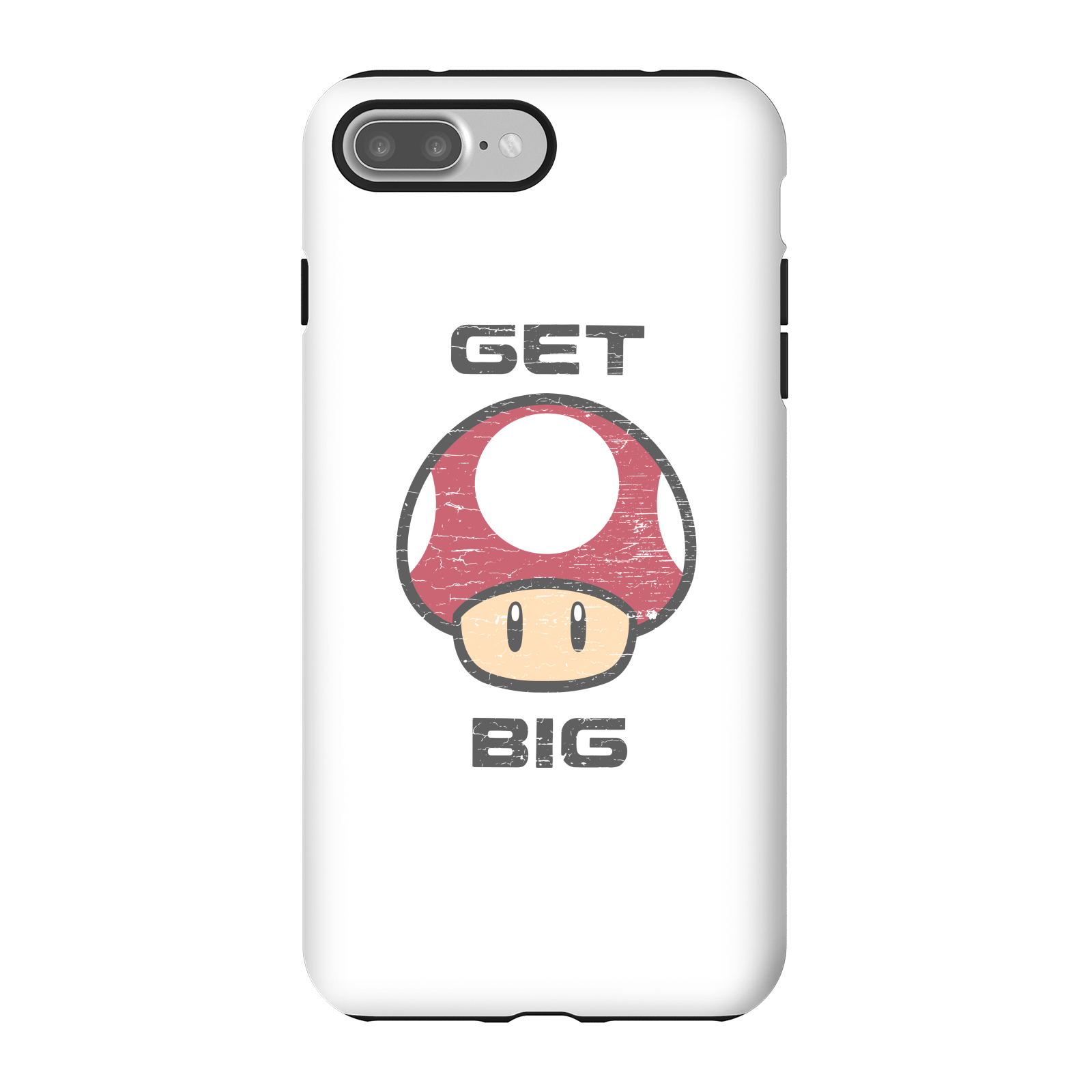 

Coque Smartphone Get Big Mushroom - Super Mario Nintendo pour iPhone et Android - iPhone 7 Plus - Coque Double Vernie