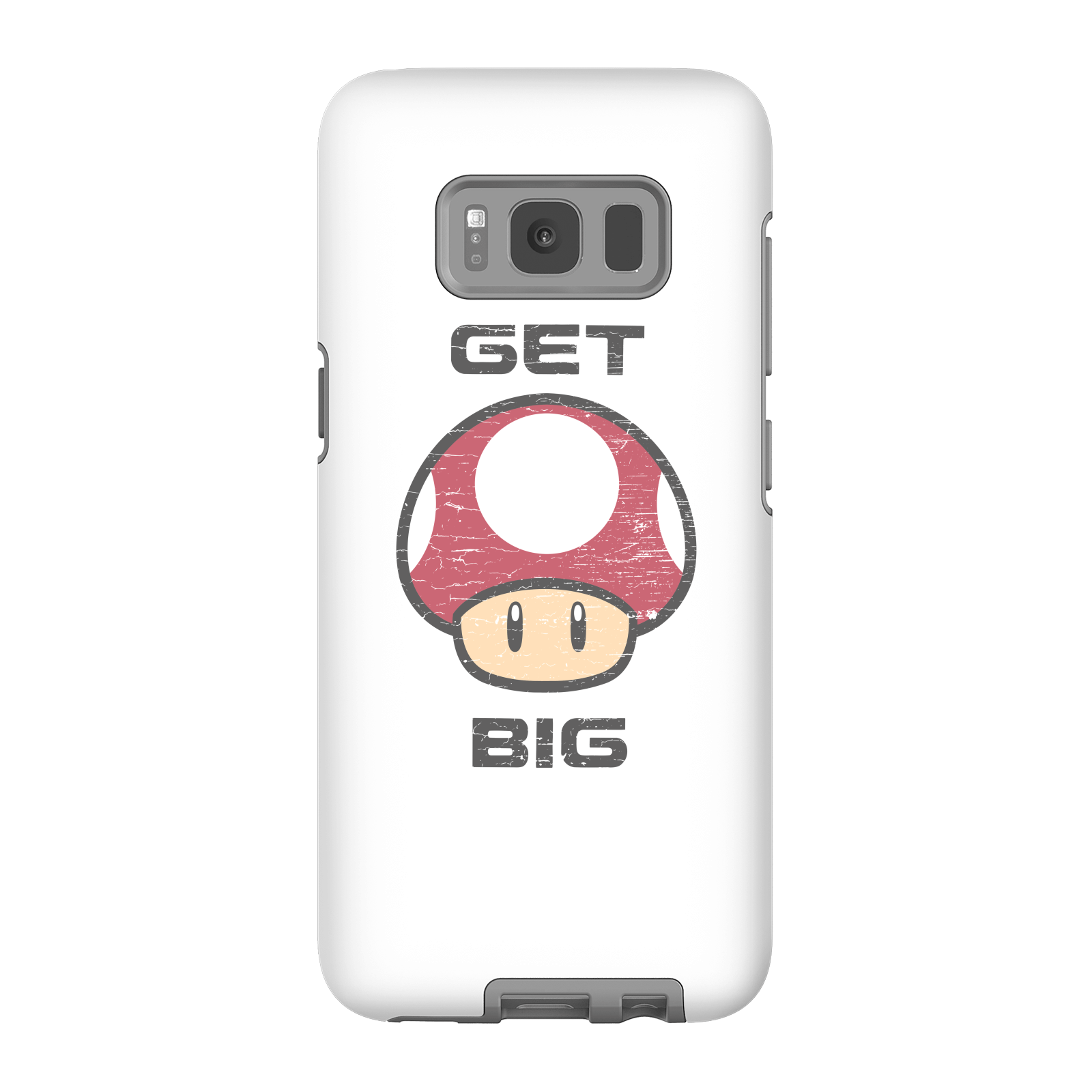 

Coque Smartphone Get Big Mushroom - Super Mario Nintendo pour iPhone et Android - Samsung S8 - Coque Double Vernie