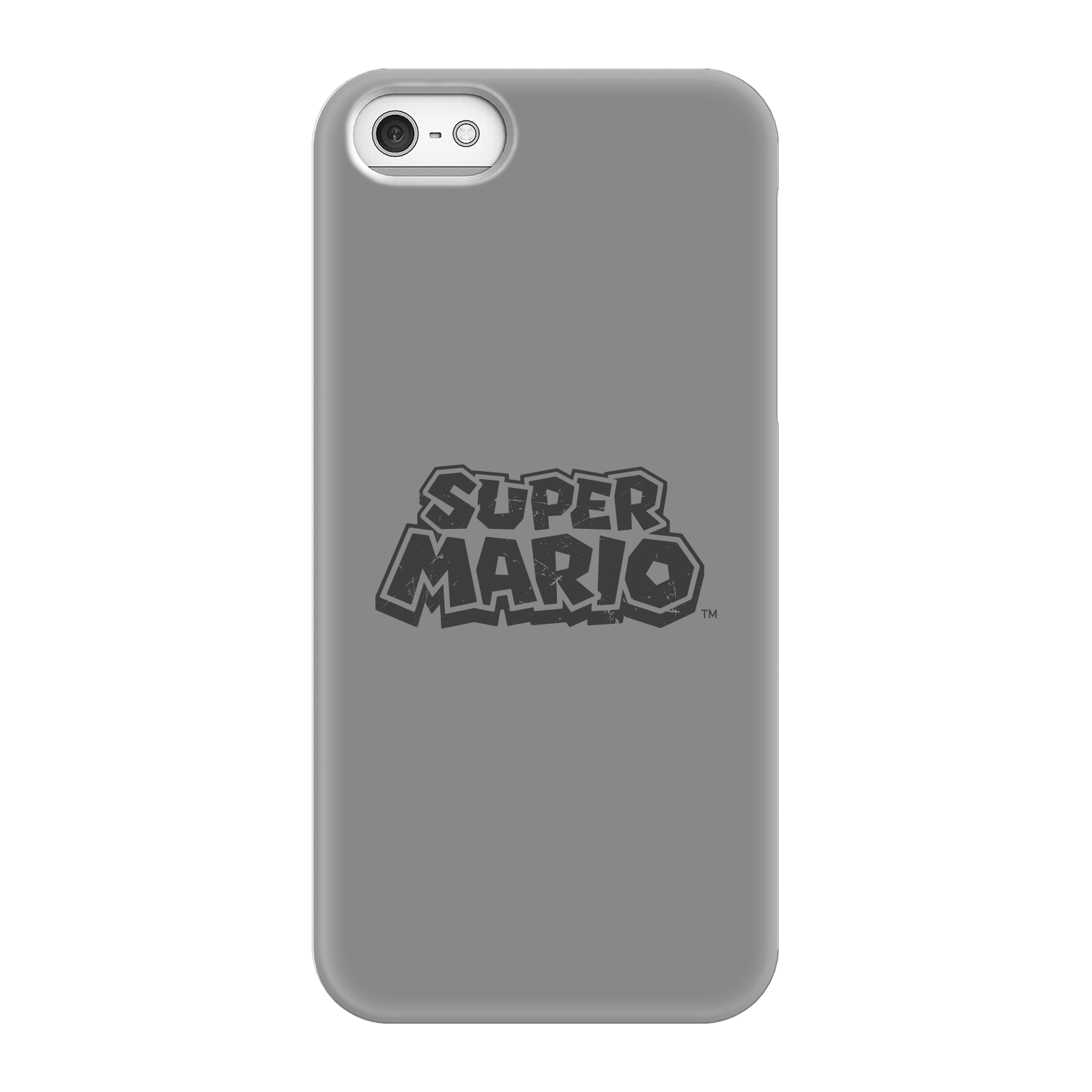 

Coque Smartphone Logo Abîmé - Super Mario Nintendo pour iPhone et Android - iPhone 5/5s - Coque Simple Matte