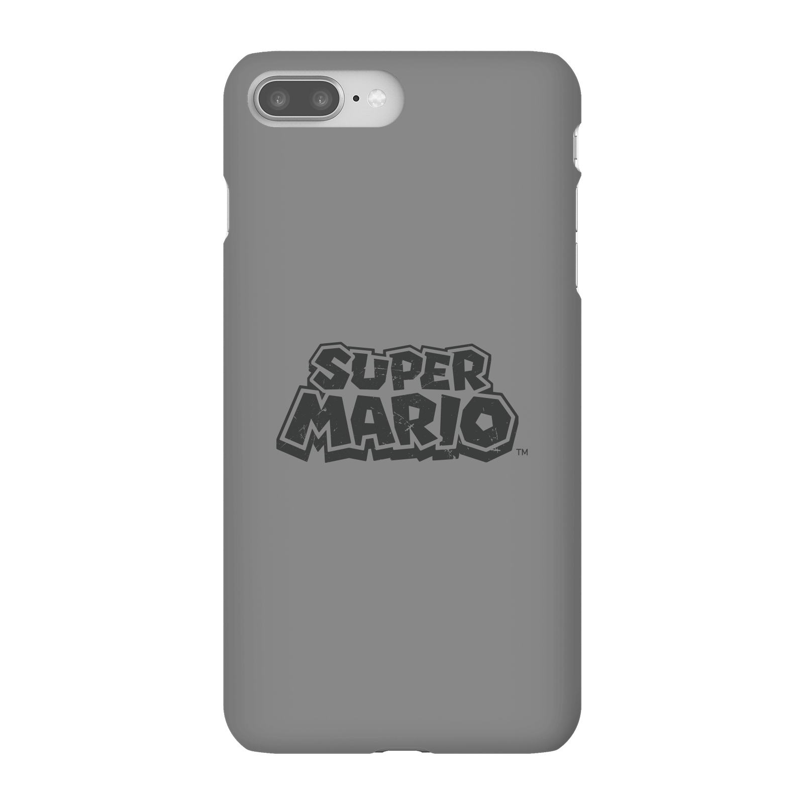 

Coque Smartphone Logo Abîmé - Super Mario Nintendo pour iPhone et Android - iPhone 8 Plus - Coque Simple Matte