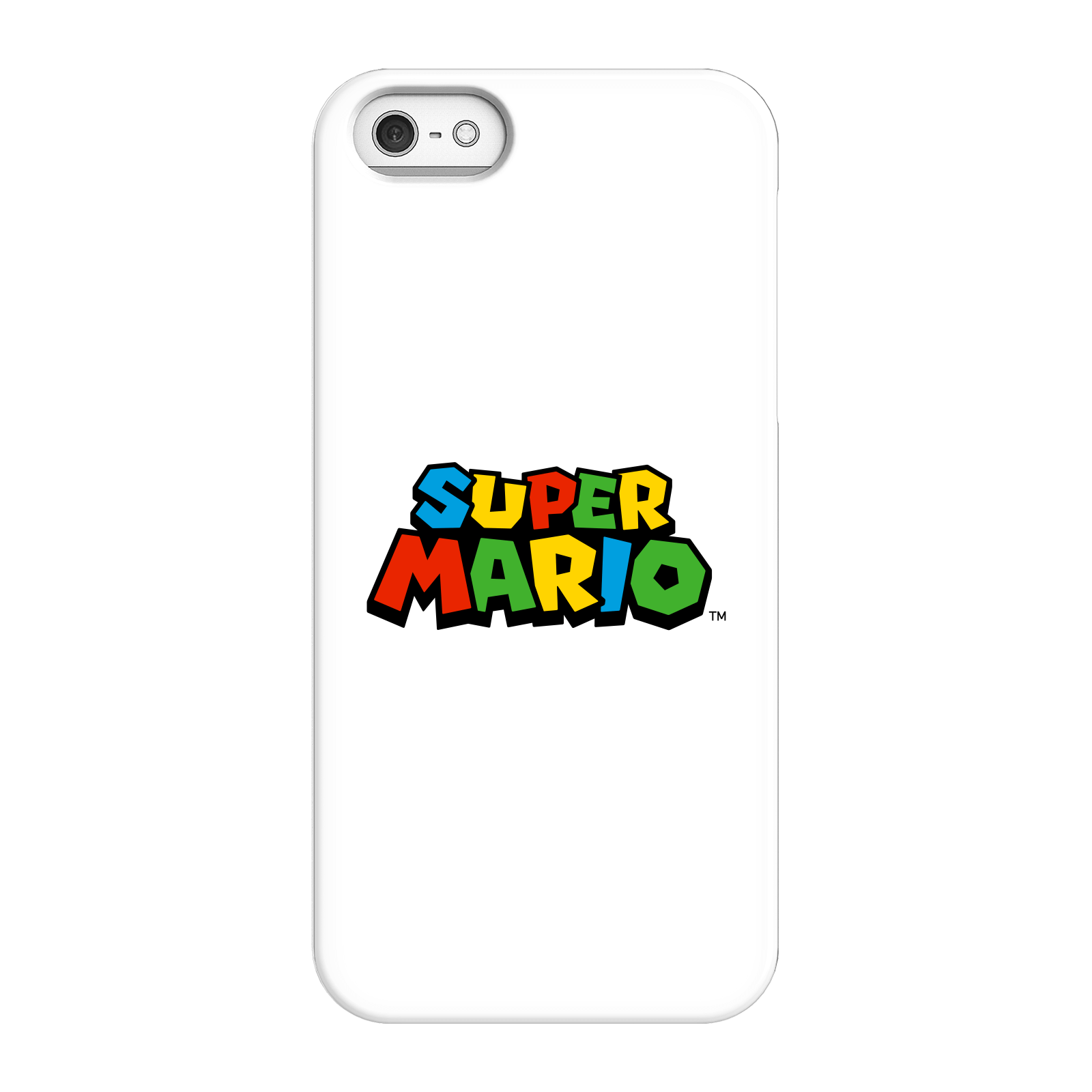 

Coque Smartphone Logo Couleur - Super Mario Nintendo pour iPhone et Android - iPhone 5/5s - Coque Simple Matte