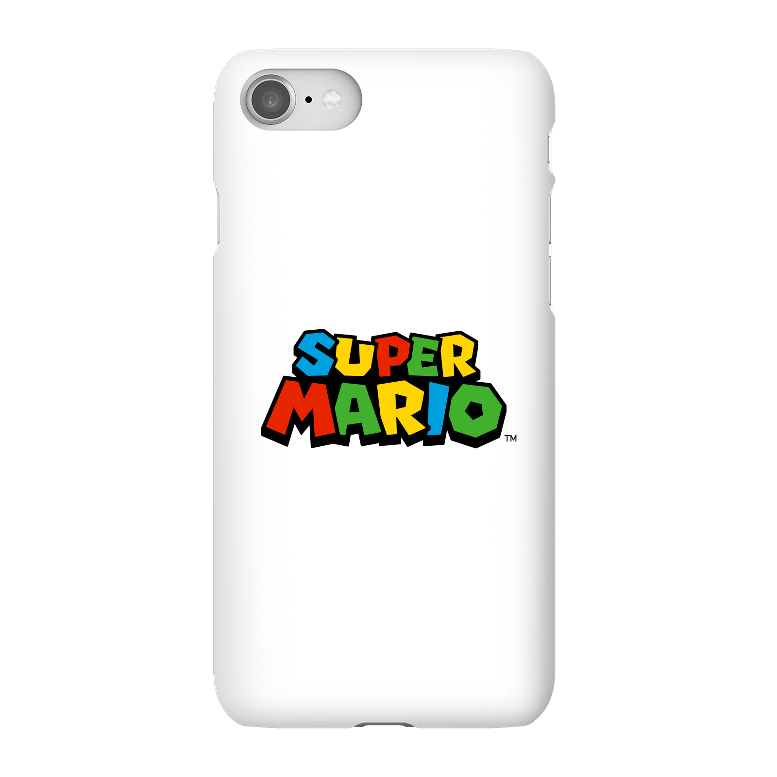 

Coque Smartphone Logo Couleur - Super Mario Nintendo pour iPhone et Android - iPhone 8 - Coque Simple Matte