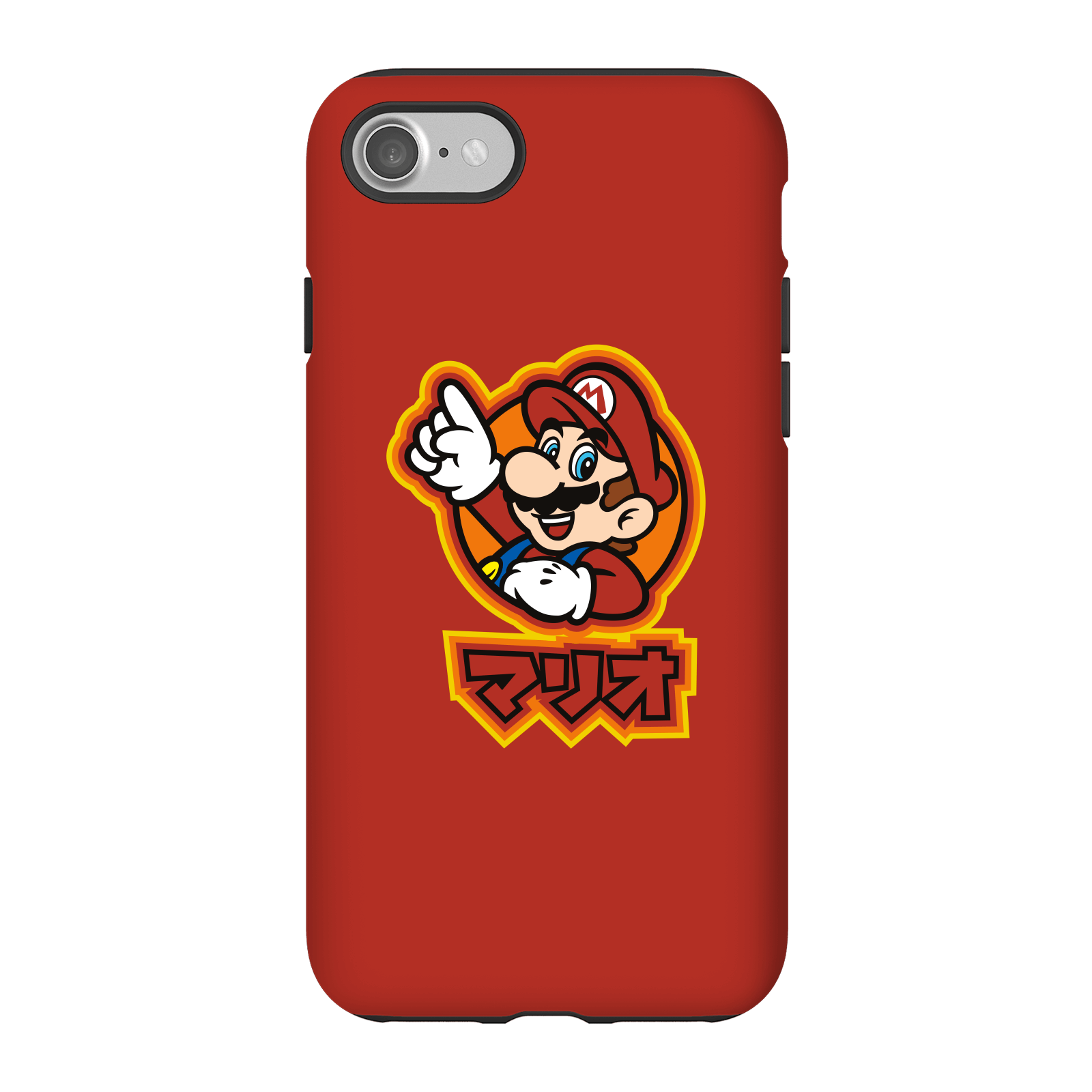 Nintendo Super Mario Mario Kanji Phone Case - iPhone 7 - Tough Case - Matte