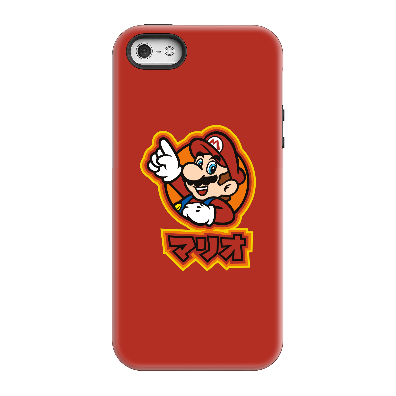 Nintendo Super Mario Mario Kanji Phone Case - iPhone 5/5s - Tough Case - Gloss