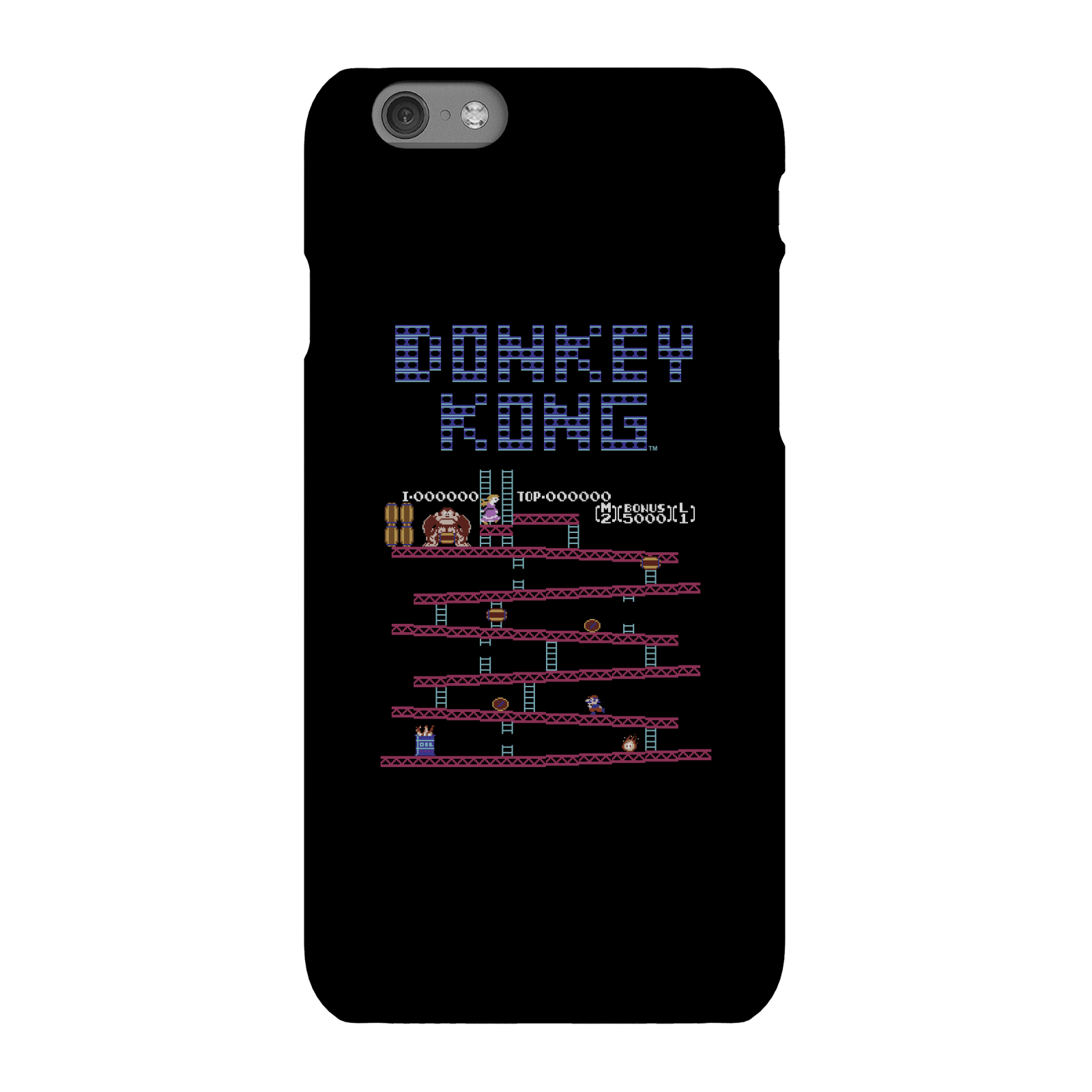 Nintendo Donkey Kong Retro Phone Case - iPhone 6S - Snap Case - Matte
