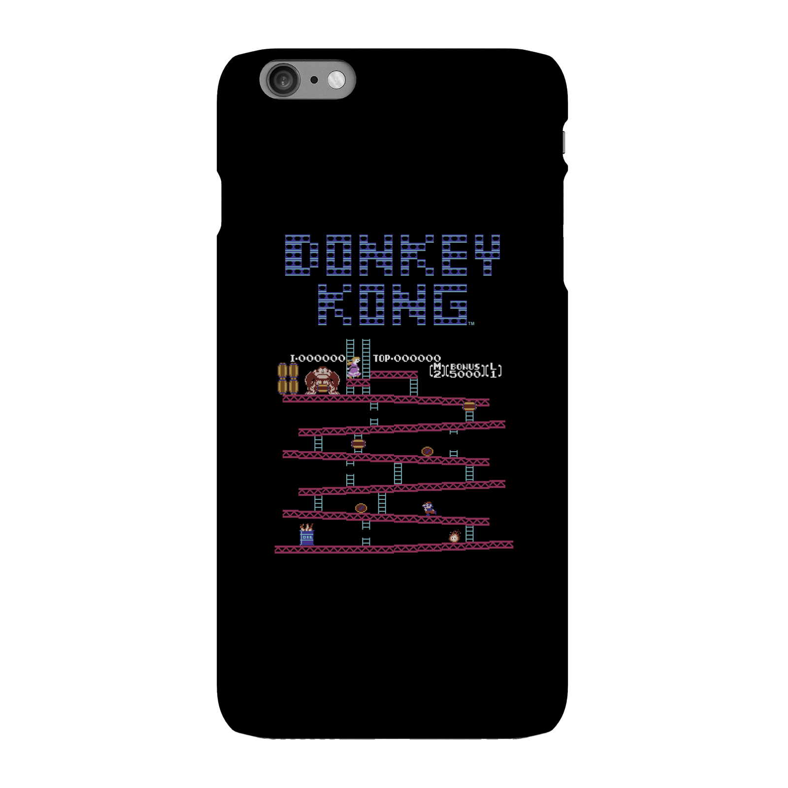 Nintendo Donkey Kong Retro Phone Case - iPhone 6 Plus - Snap Case - Matte