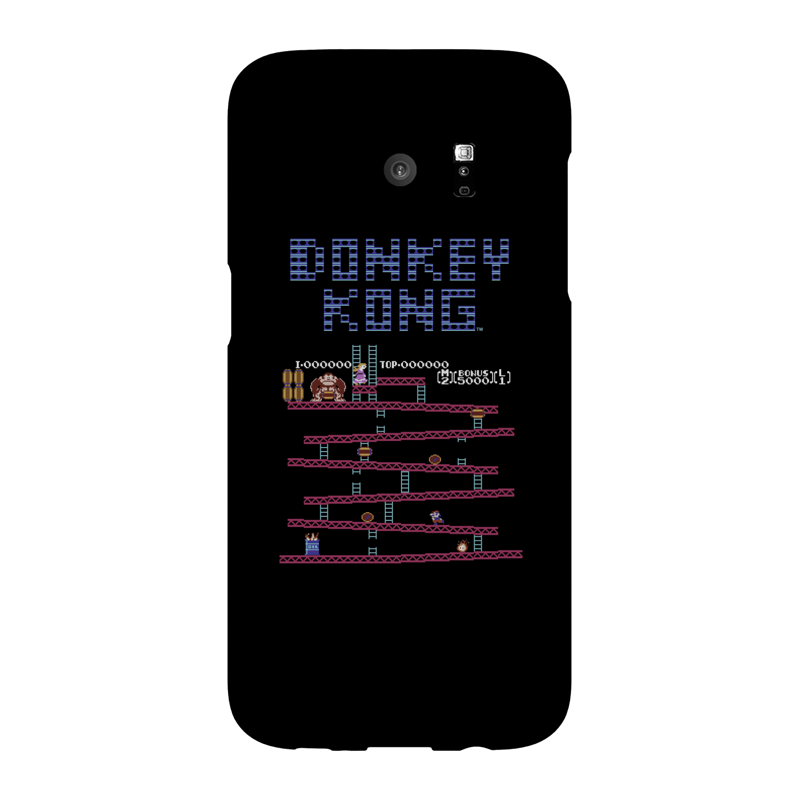 Nintendo Donkey Kong Retro Phone Case - Samsung S7 Edge - Snap Case - Matte
