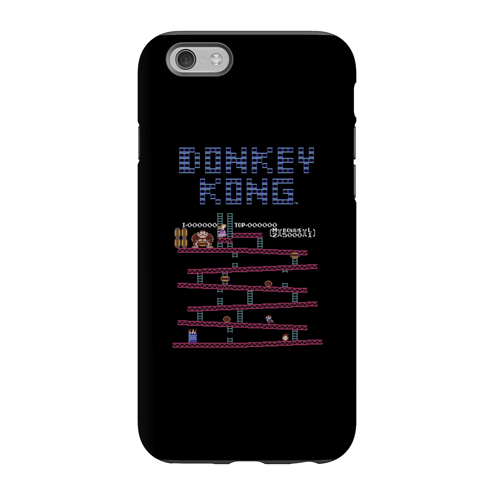 Nintendo Donkey Kong Retro Phone Case - iPhone 6S - Tough Case - Matte