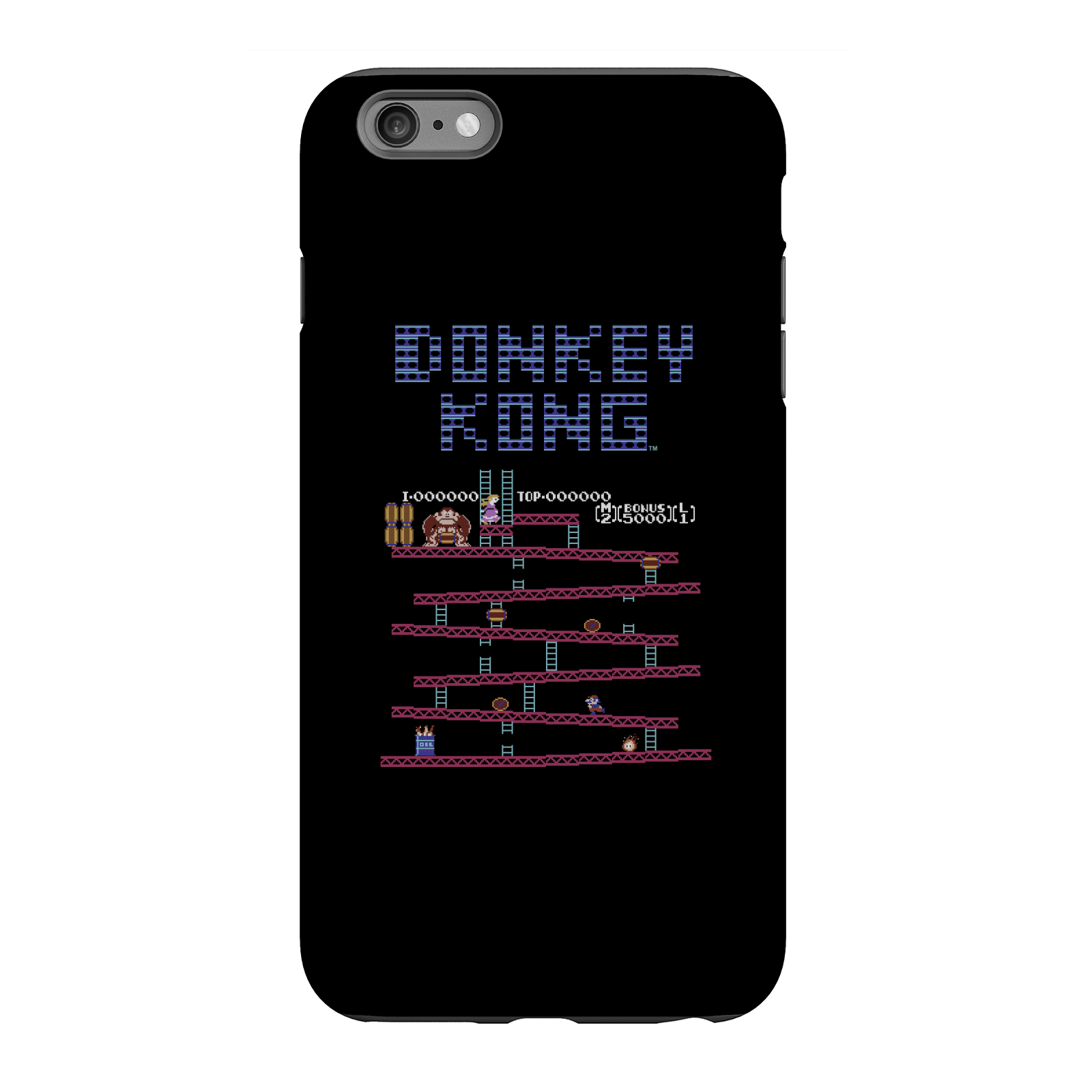 Nintendo Donkey Kong Retro Phone Case - iPhone 6 Plus - Tough Case - Matte