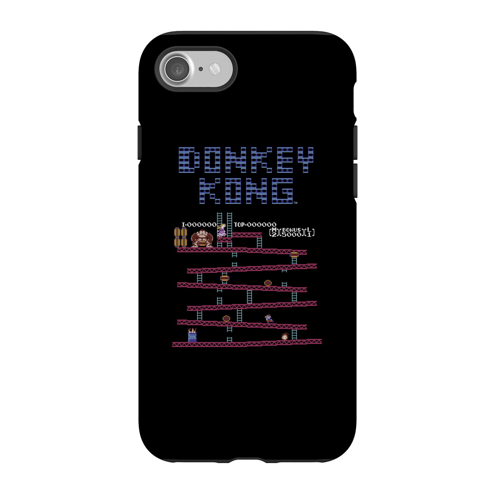 Nintendo Donkey Kong Retro Phone Case - iPhone 7 - Tough Case - Matte