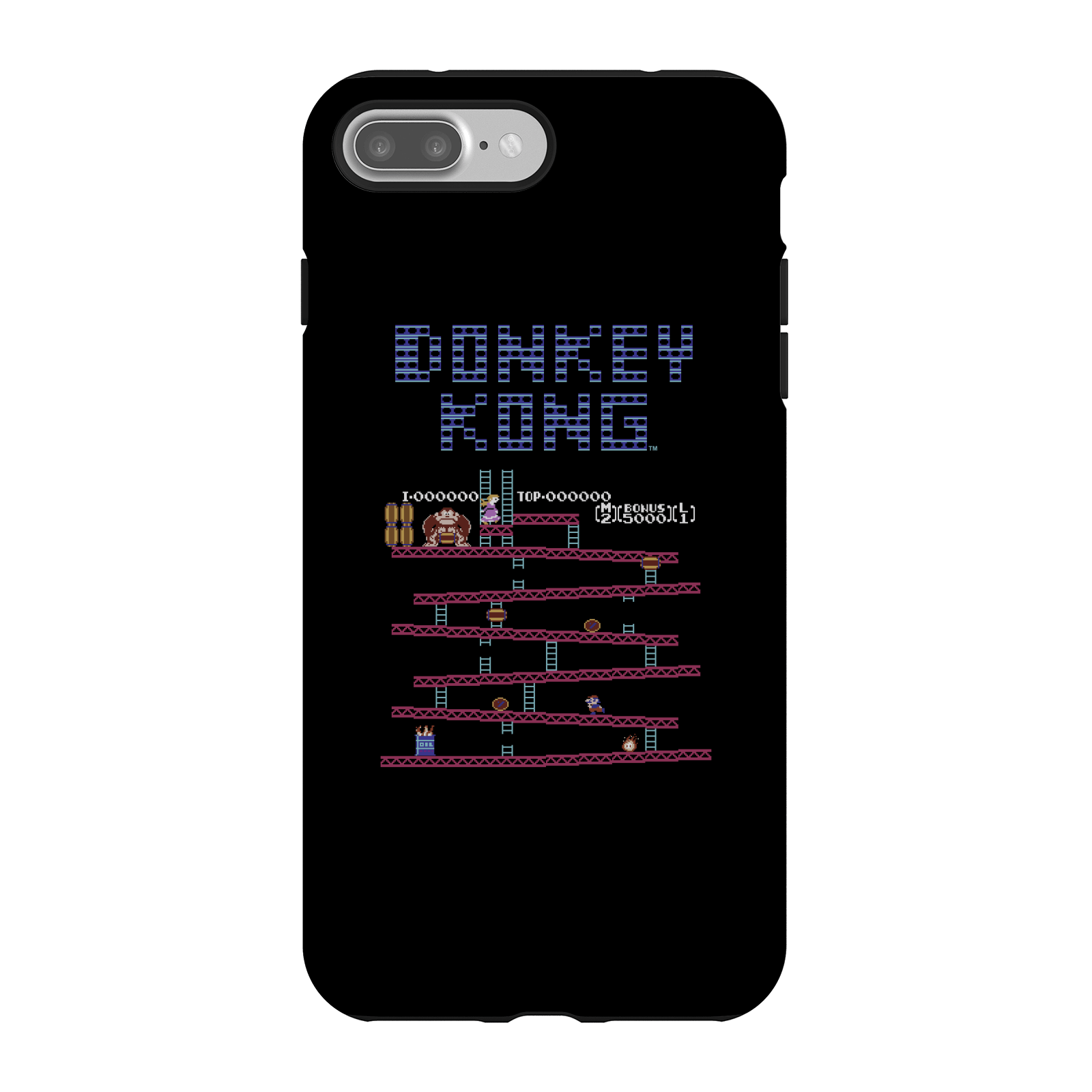 Nintendo Donkey Kong Retro Phone Case - iPhone 7 Plus - Tough Case - Matte
