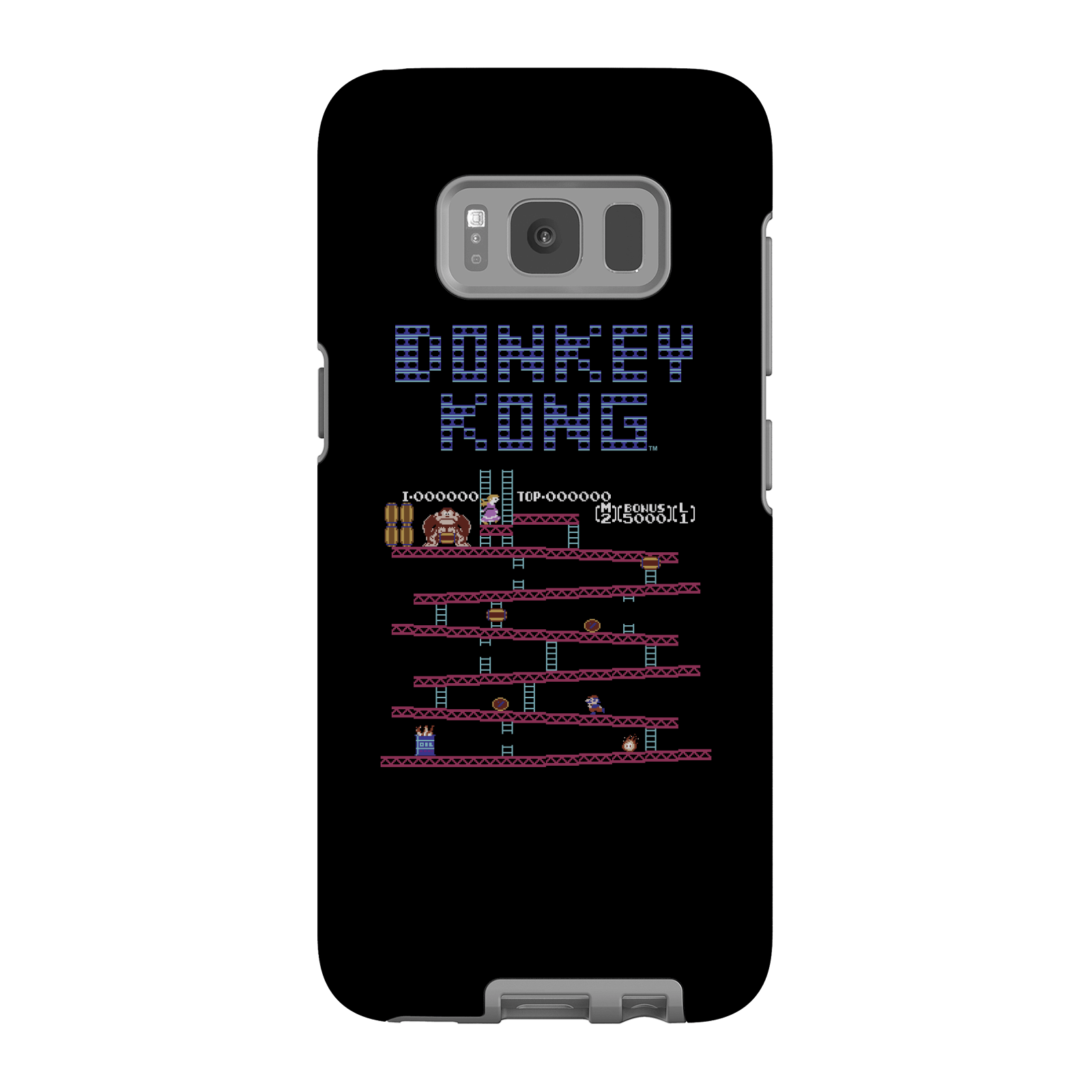 Nintendo Donkey Kong Retro Phone Case - Samsung S8 - Tough Case - Matte