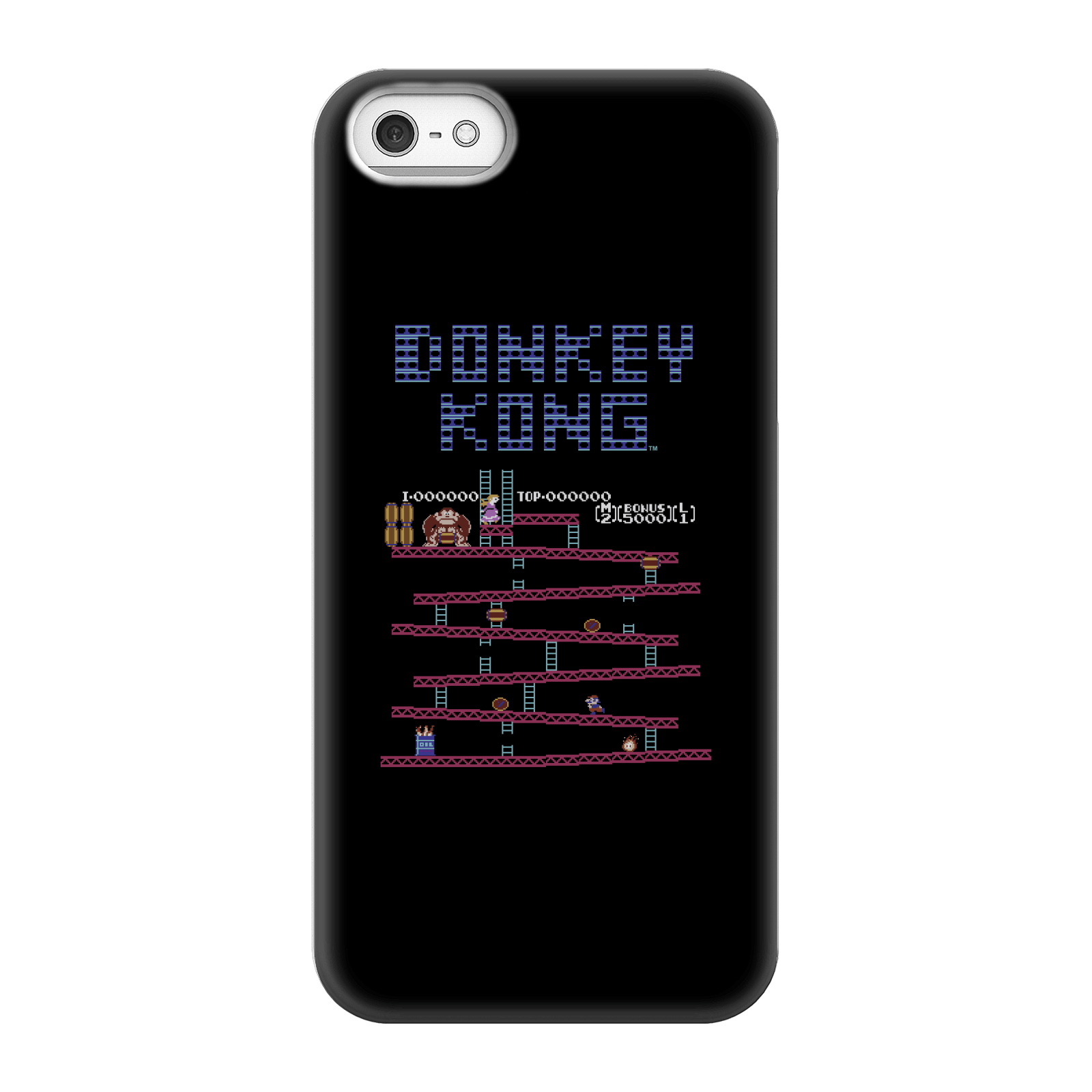 Nintendo Donkey Kong Retro Phone Case - iPhone 5/5s - Snap Case - Gloss
