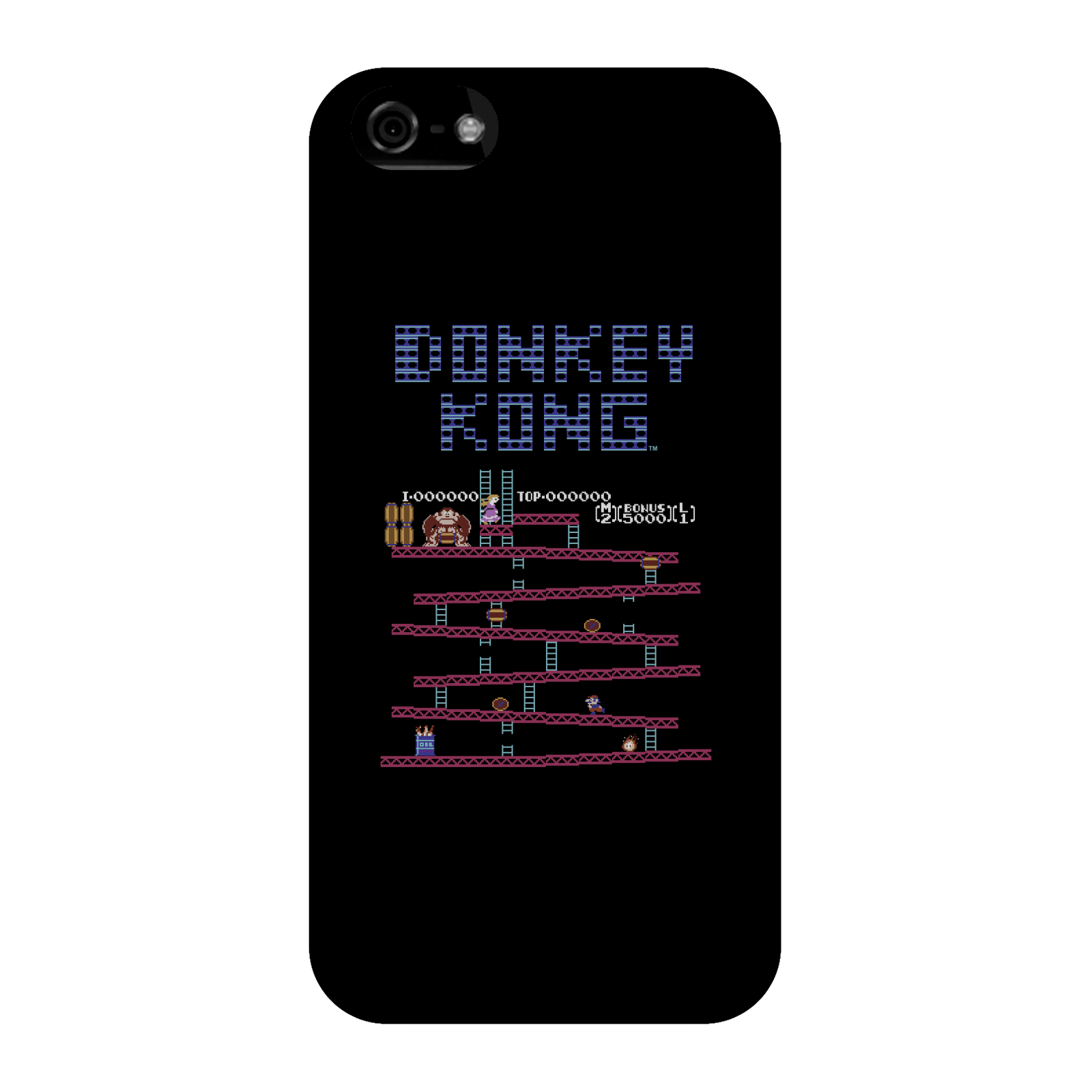 Nintendo Donkey Kong Retro Phone Case - iPhone 5C - Snap Case - Gloss