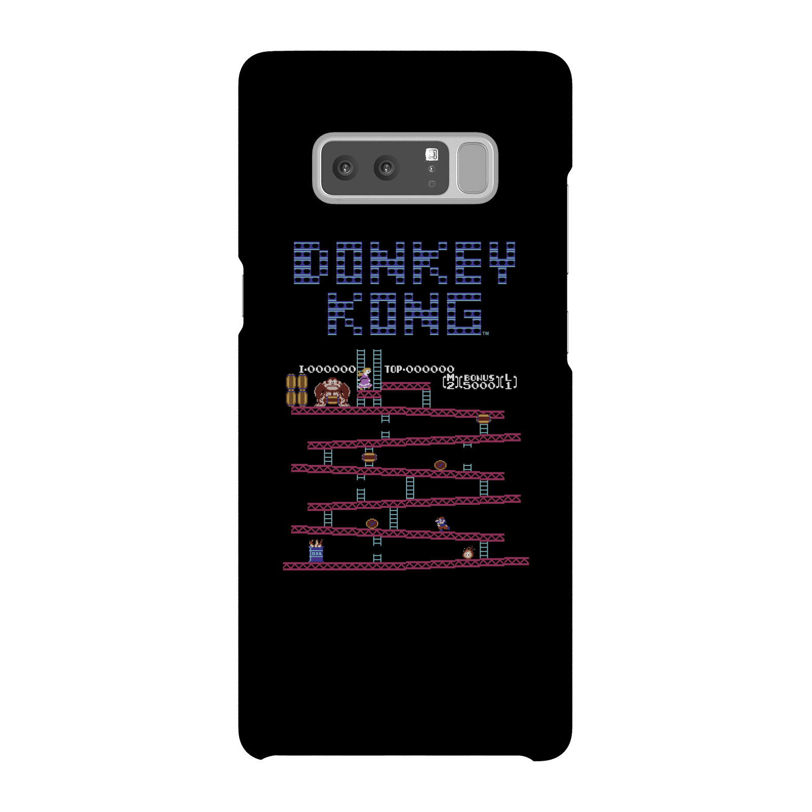 Nintendo Donkey Kong Retro Phone Case - Samsung Note 8 - Snap Case - Gloss