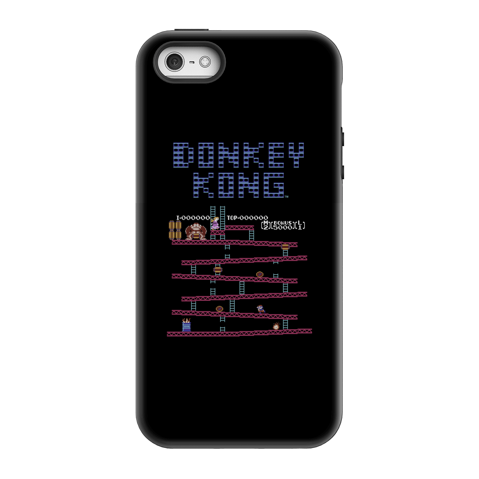 Nintendo Donkey Kong Retro Phone Case - iPhone 5/5s - Tough Case - Gloss
