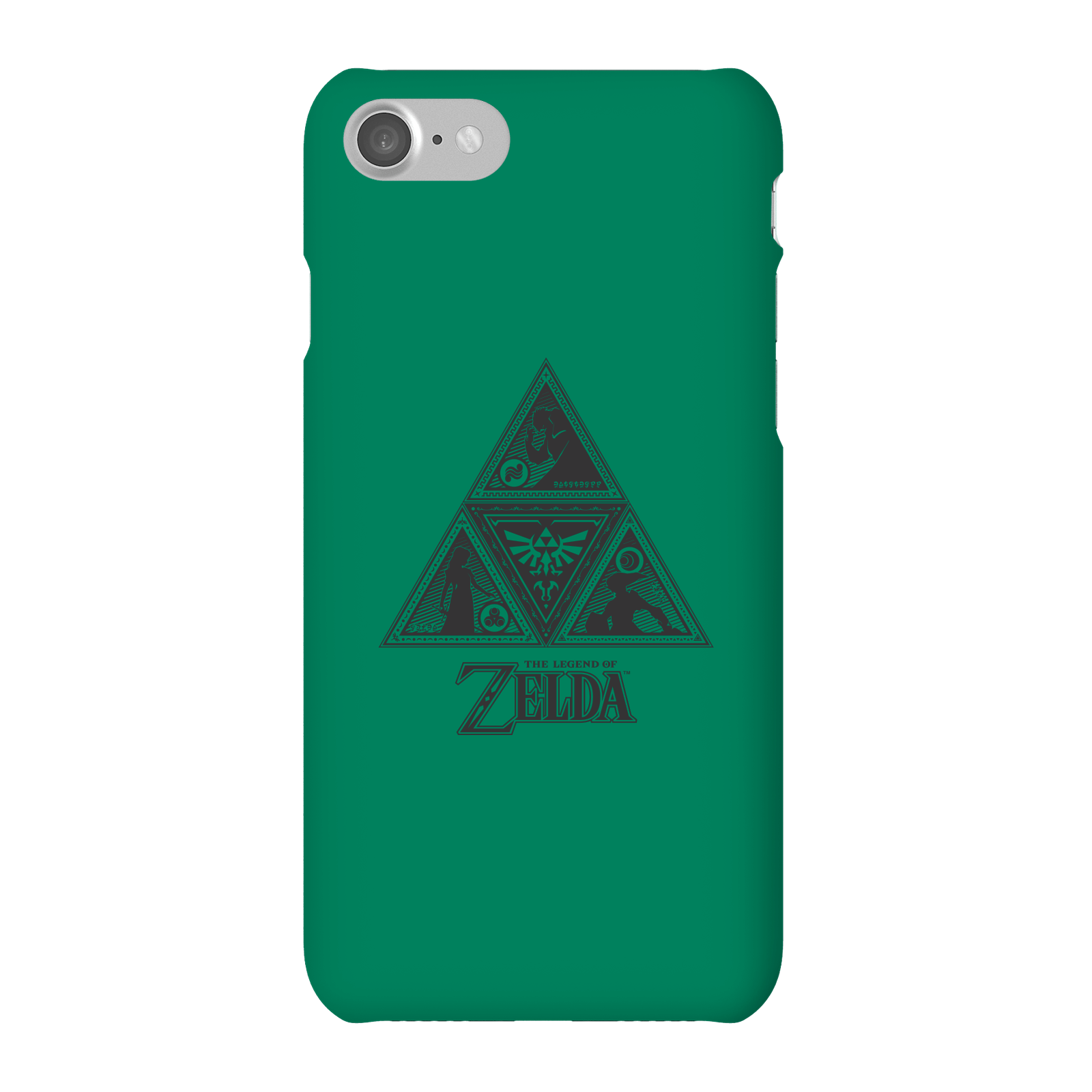 Nintendo The Legend Of Zelda Triforce Phone Case - iPhone 7 - Snap Case - Matte