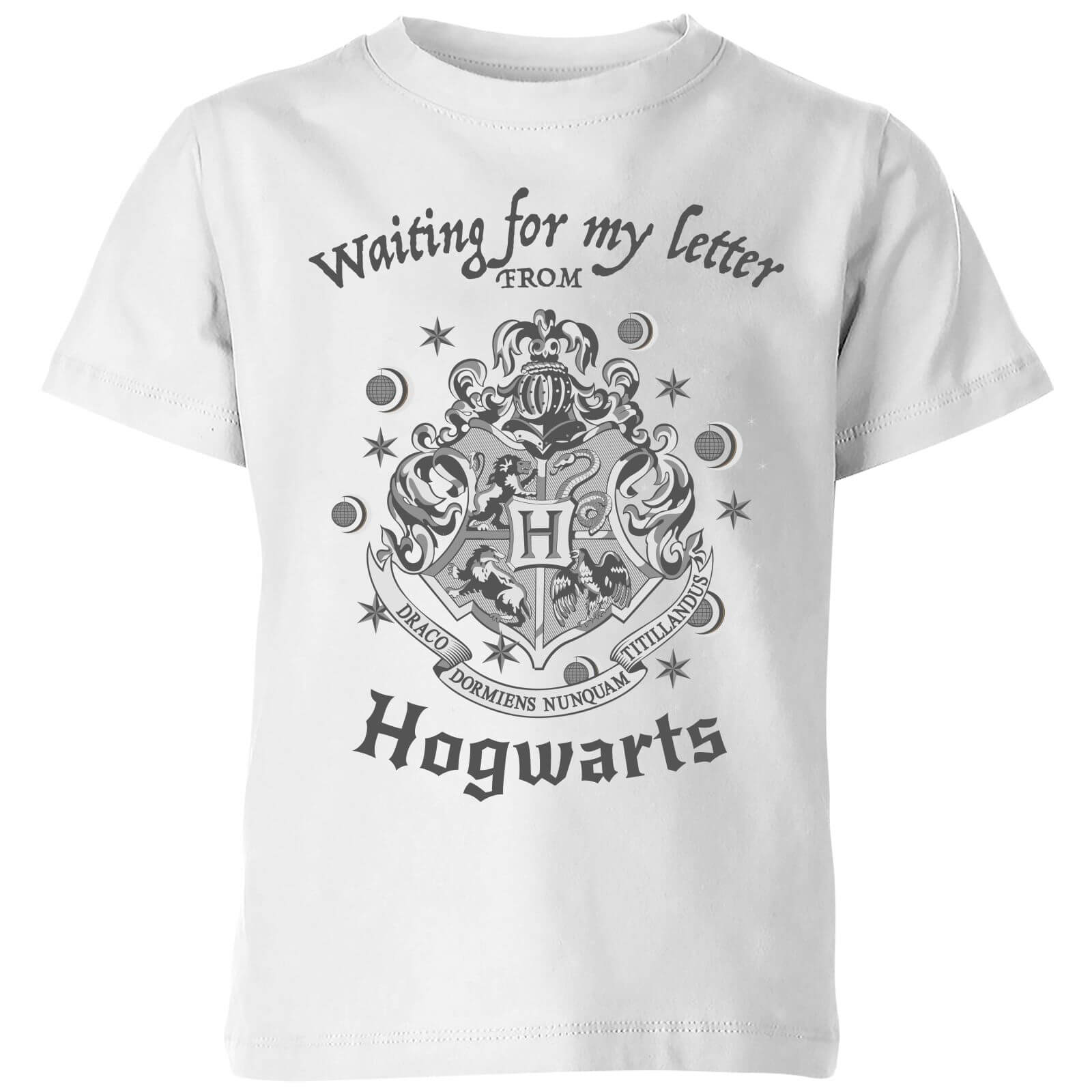 Harry Potter Waiting For My Letter From Hogwarts Kids' T-Shirt - White - 9-10 Years