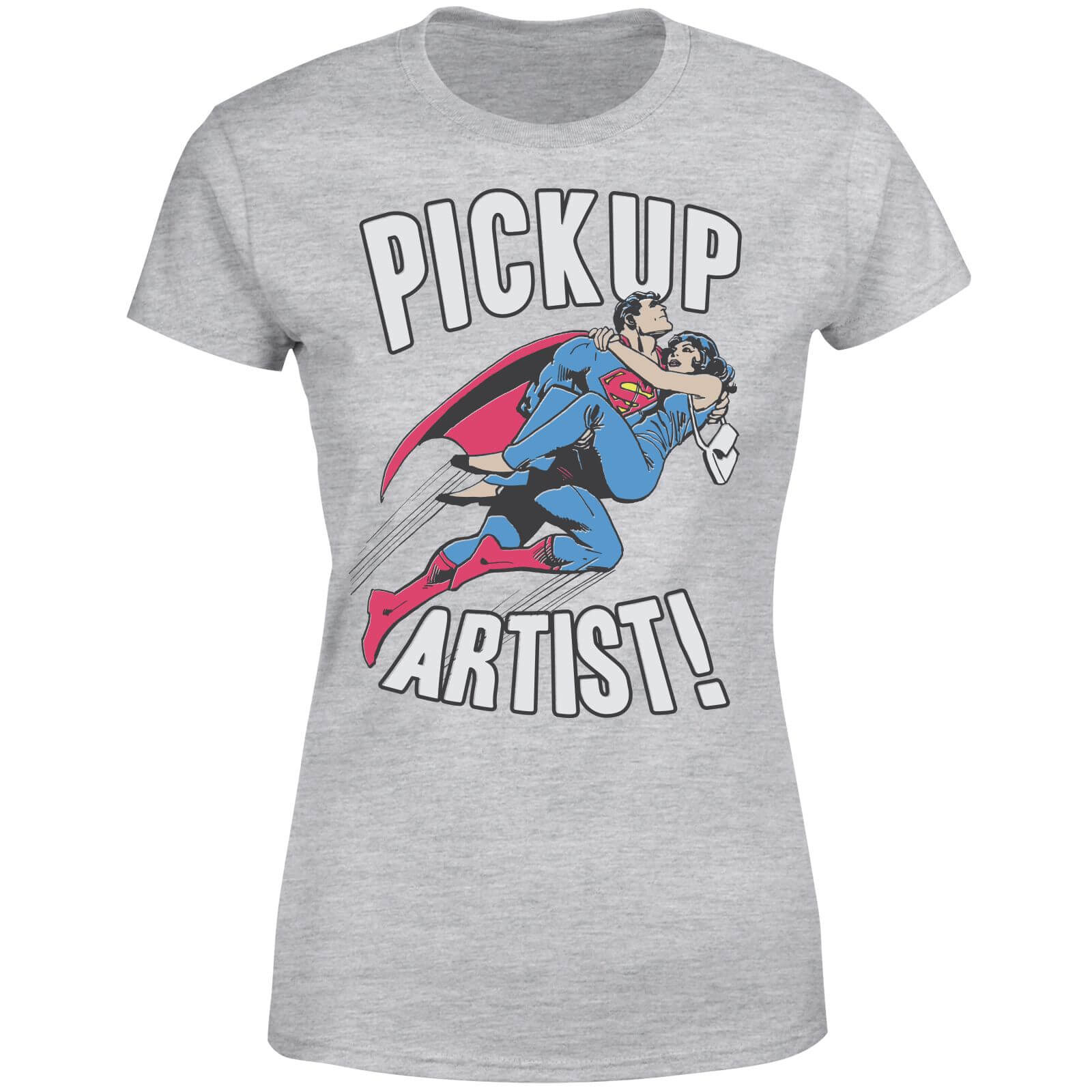 DC Originals Superman Pickup Artist Women's T-Shirt - Grey - XS - Grey