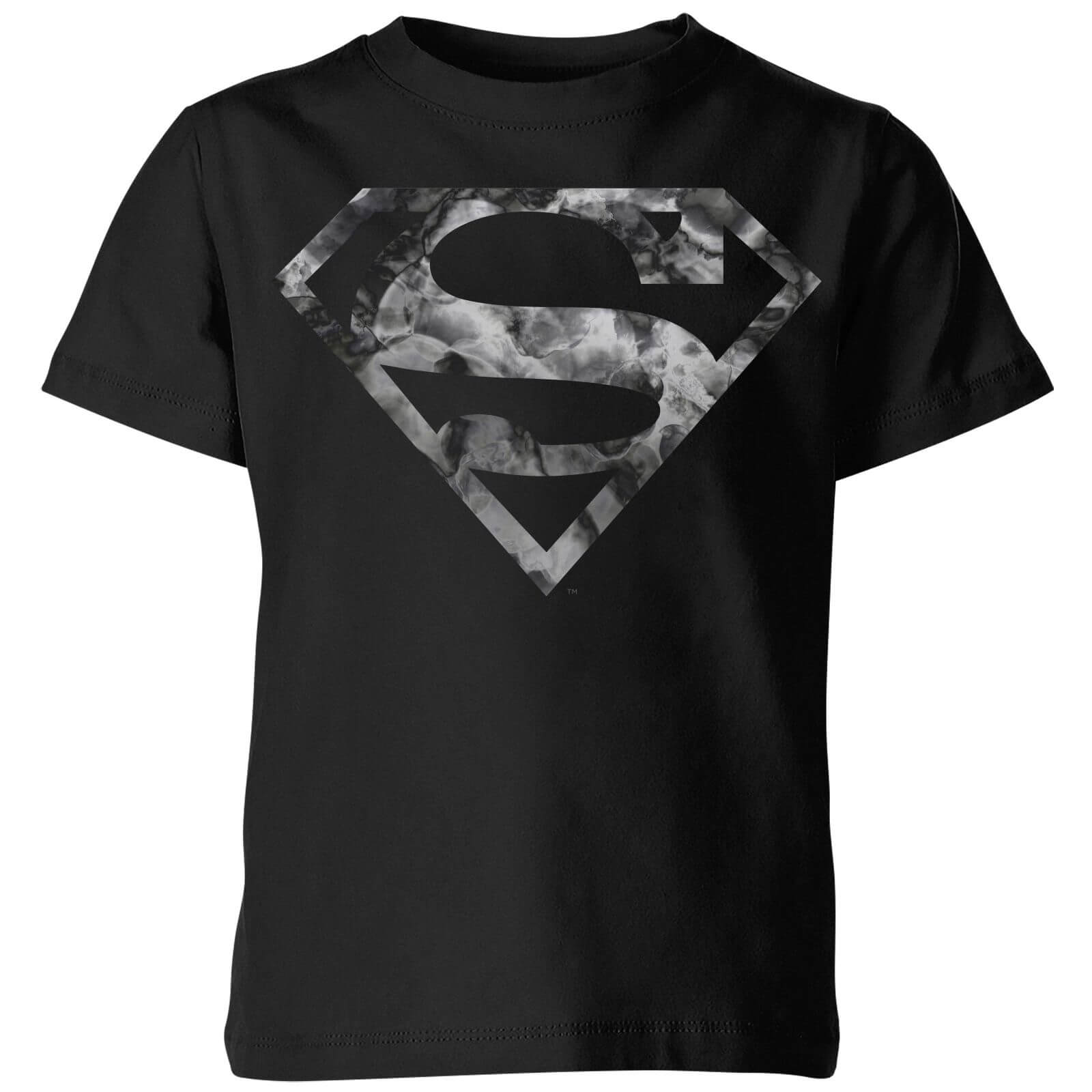 

DC Originals Marble Superman Logo Kids' T-Shirt - Black - 3-4 Anni