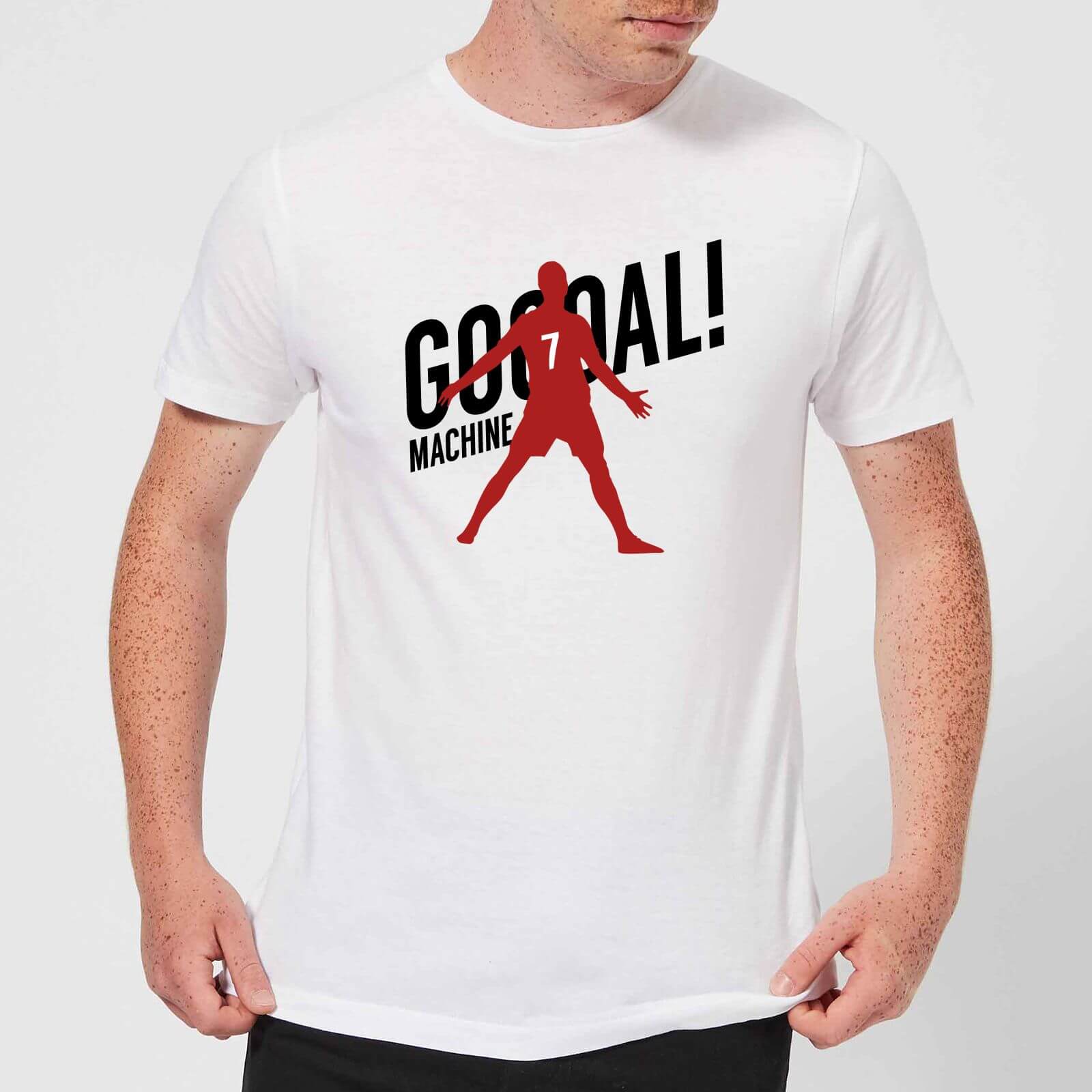 Goal Machine Men's T-Shirt - White - 3XL - White
