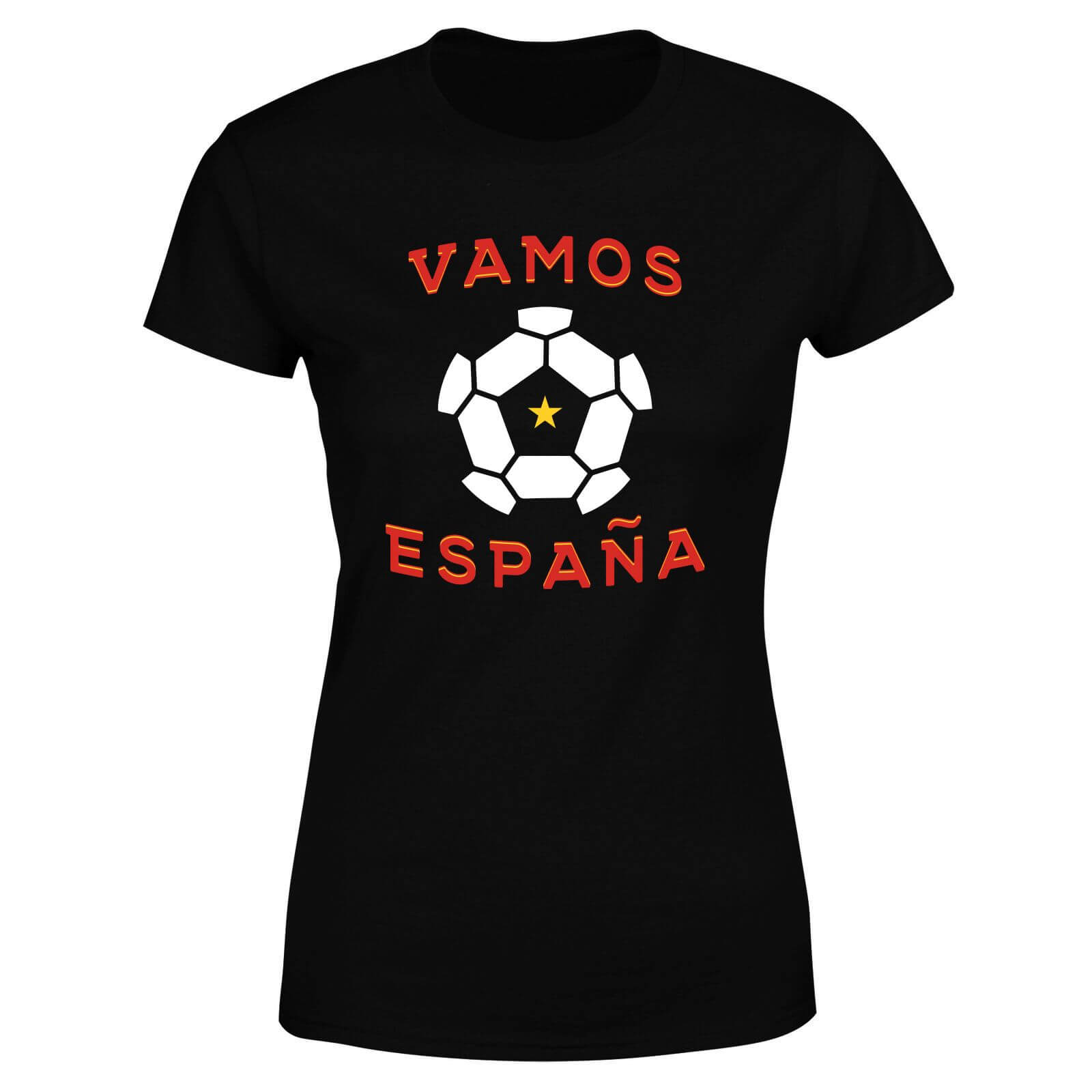 Vamos Espana Women's T-Shirt - Black - 3XL - Black