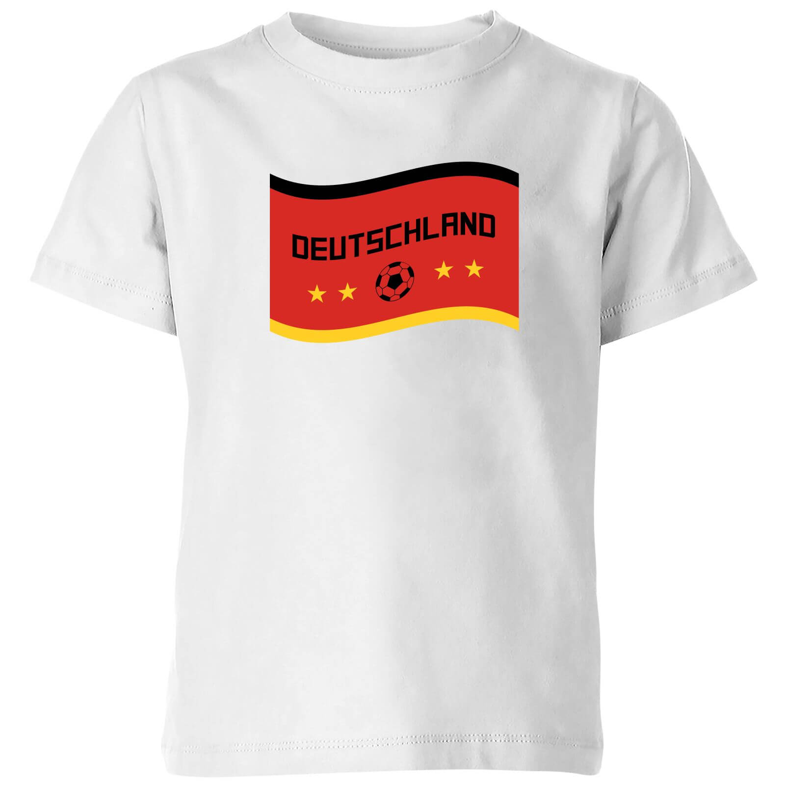 Deutschland Kids' T-Shirt - White - 3-4 Years - White